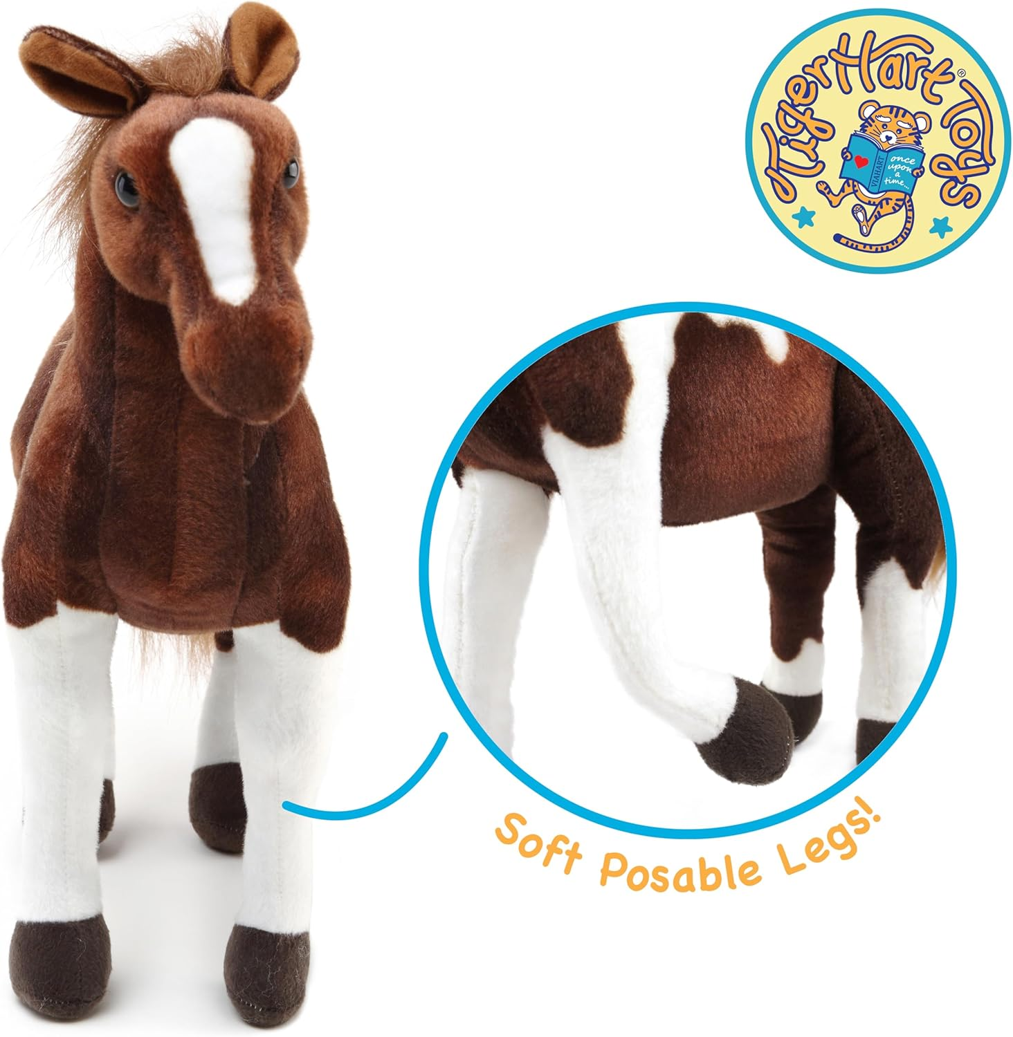 Hanna the Horse - 16 Inch Stuffed Animal Plush image number 4