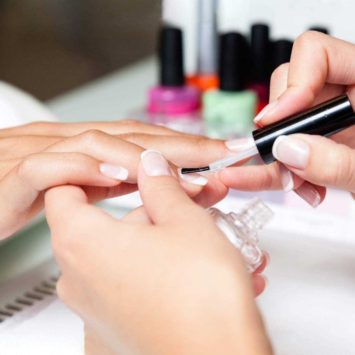 Beaupretty Nail Polish Replacement Brush 100 Pieces Dip Powder Replacement Liquid Brush Gel Liquid Brush for Salon Home image number 6