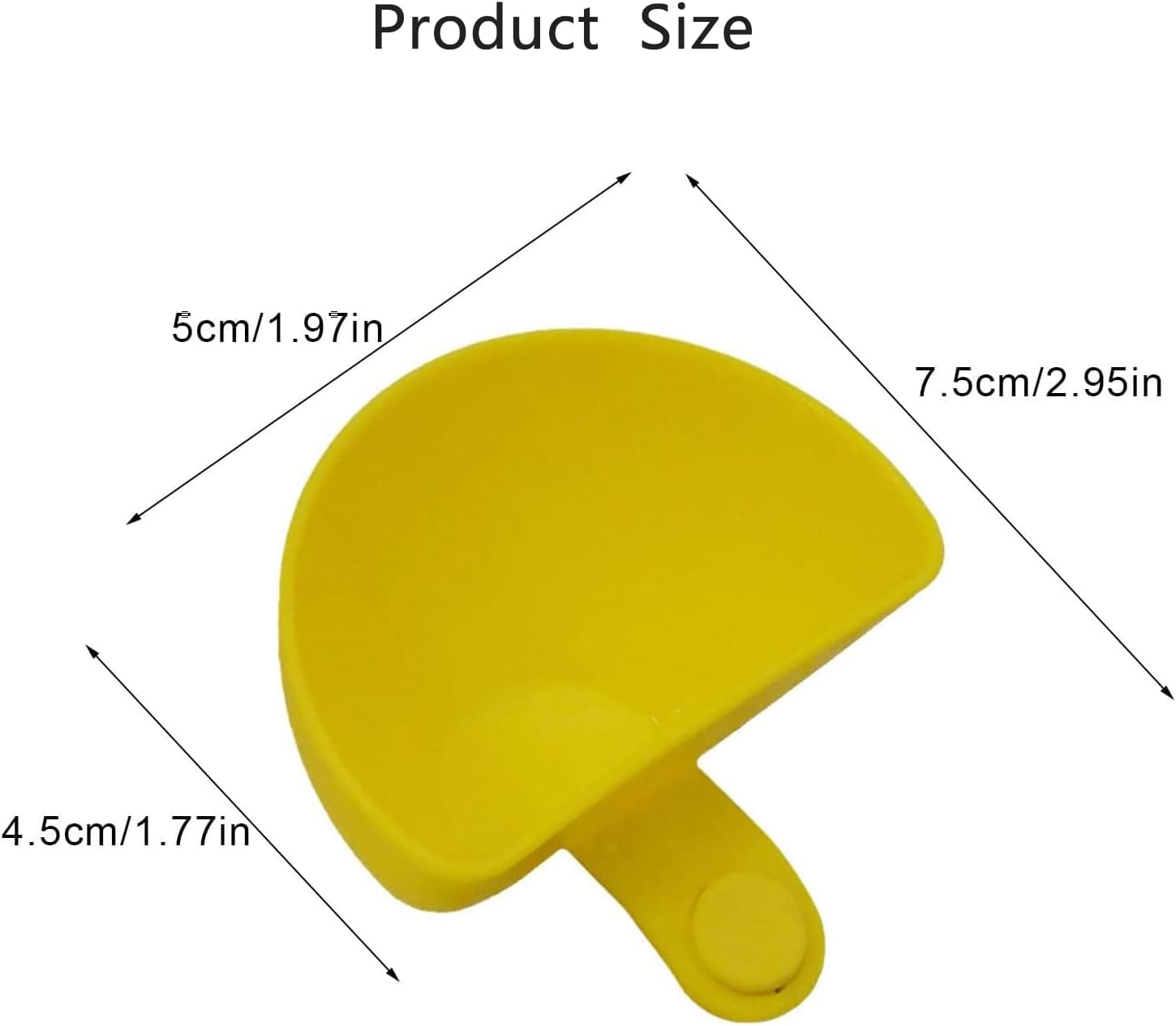 Yharnamite 5 Pcs Dip Clip Bowl Plate Holder, Spices Dip Container Bowl, Dip Clip for Bowls Plates, Colorful Plastic Dip Clip Cup Container Bowl for Spice, Tomato Sauce, Salt, Salad Dressing, Vinegar image number 1