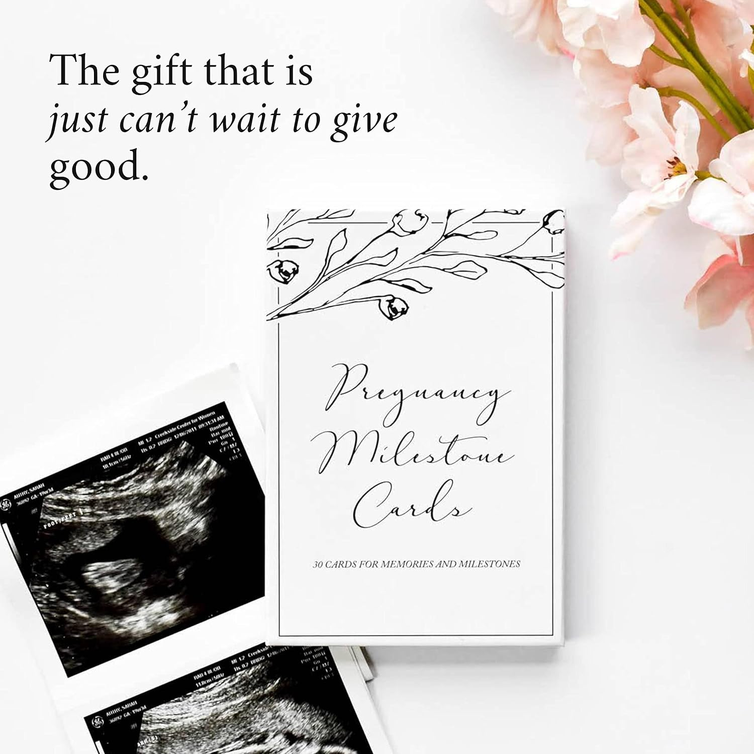 Baby Milestone Cards (19+11) by Duncan & Stone - Birth Announcement Sign for New Baby Gifts - Weekly Milestone Props for Parents W/Hello World Newborn Sign Card & More image number 4