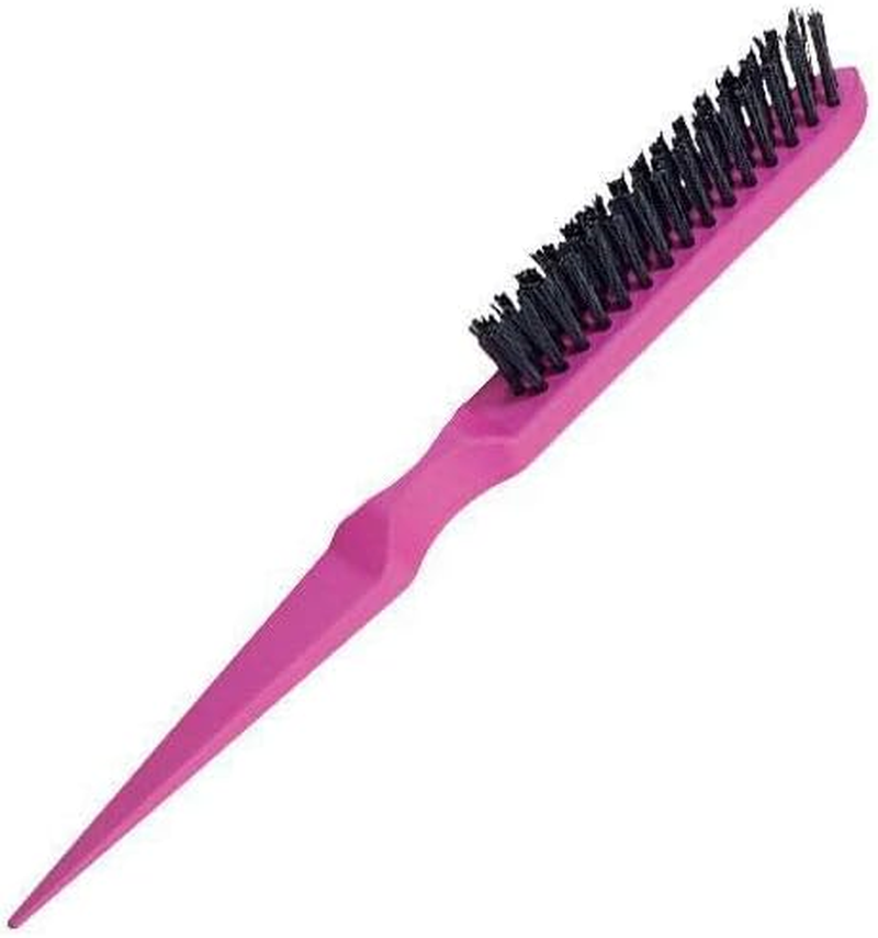 Sydney Salon Supplies Teasing Brush Back Combing Hair 23Cm Choice of Colour Pink SSS Teasing Brus