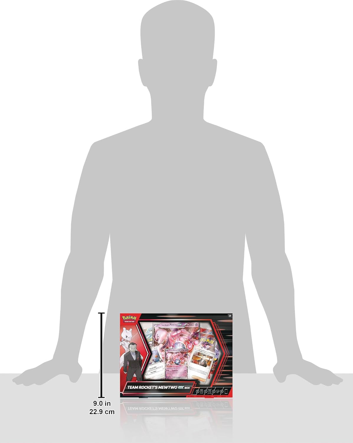 Pokemon TCG Team Rocket'S Mewtwo Ex Box