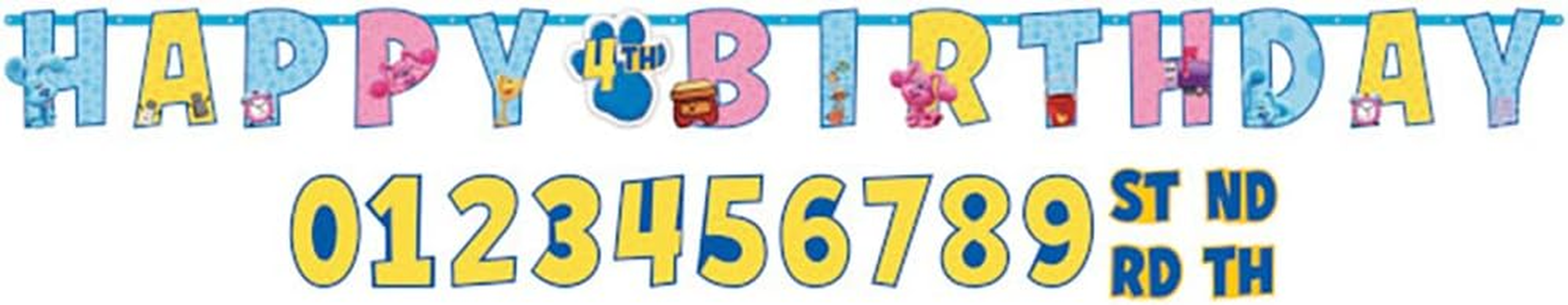 Personalized Large Sparkle Letter Banner - 1 Pc.