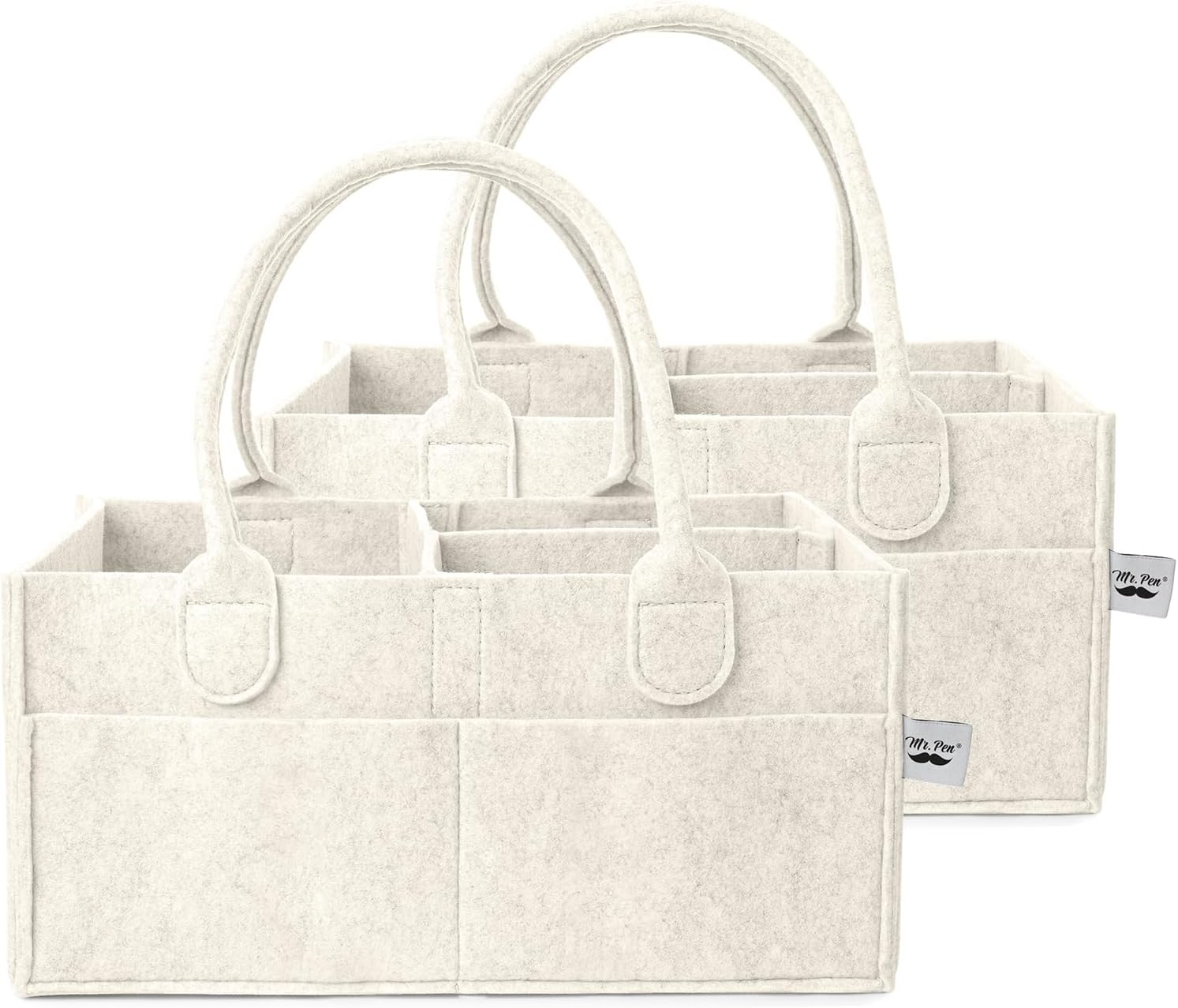 Mr. Pen- Baby Diaper Caddy Organizer, Car Caddy, Portable Organizer for Changing Table, Nursery image number 1