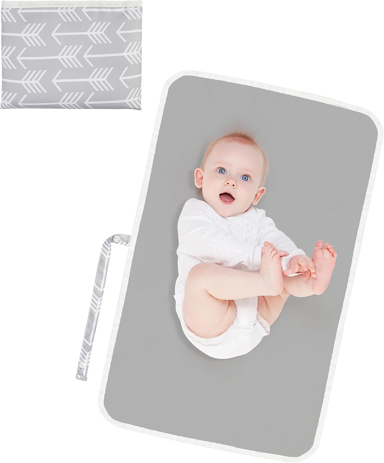 Portable Diaper Changing Pad - Waterproof & Travel-Friendly, Perfect for Baby Shower Gifts & Newborn Essentials image number 5