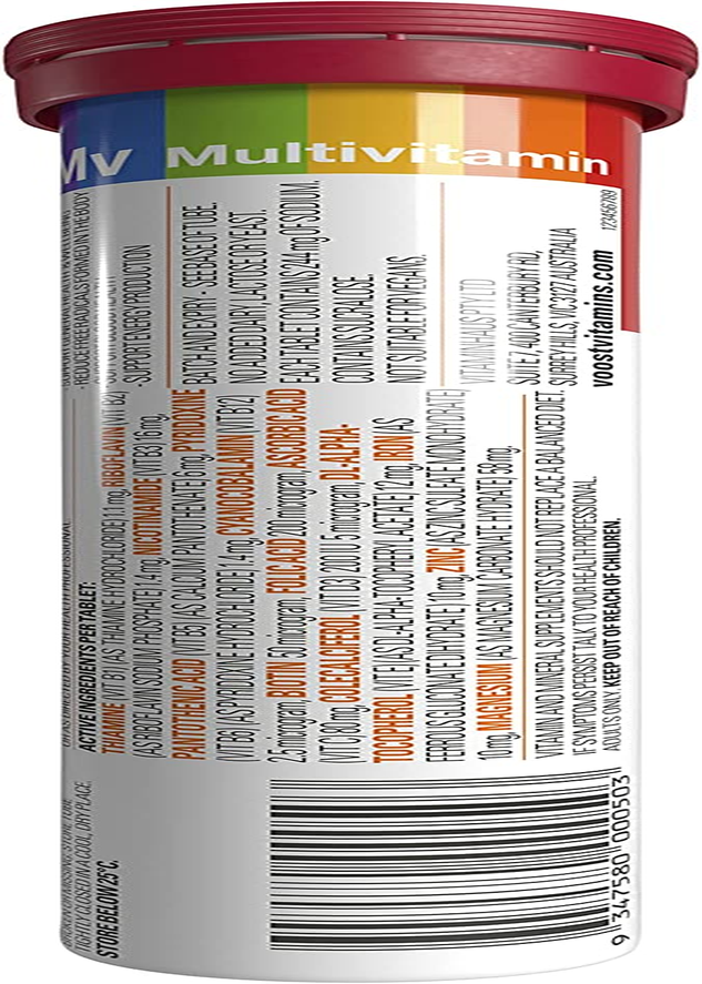 Voost Multivitamin Orange Effervescent Tablets 20 Pack image number 1