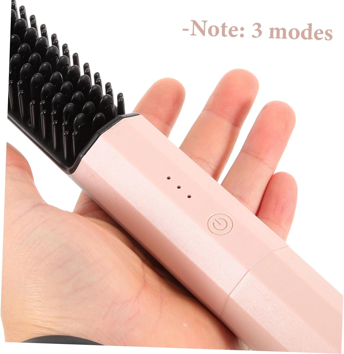 WOONEKY Portable Hair Straightener Comb Cordless Styler Heated Brush for Hair Types image number 6