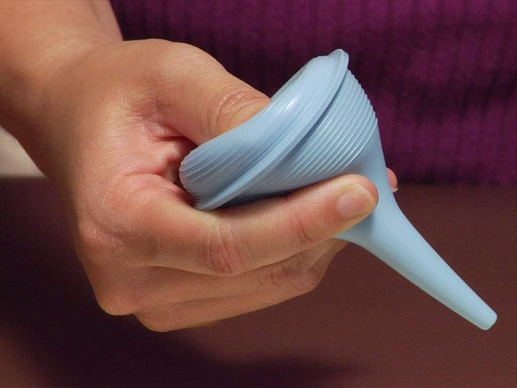 Comfort Axis Baby Nasal Aspirator and Ear Wax Bulb Syringe, Blue, 2 Oz (3 Pack)