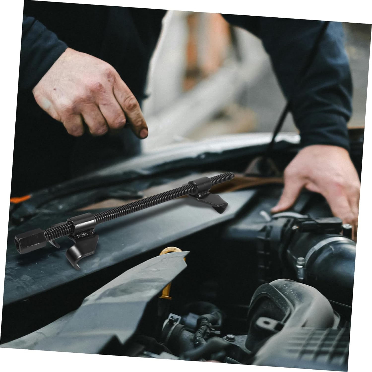 GETAJGHSD Automotive Coil Spring Compressor Tool Strut Spring Compressor for Easy Removal and Installation image number 6