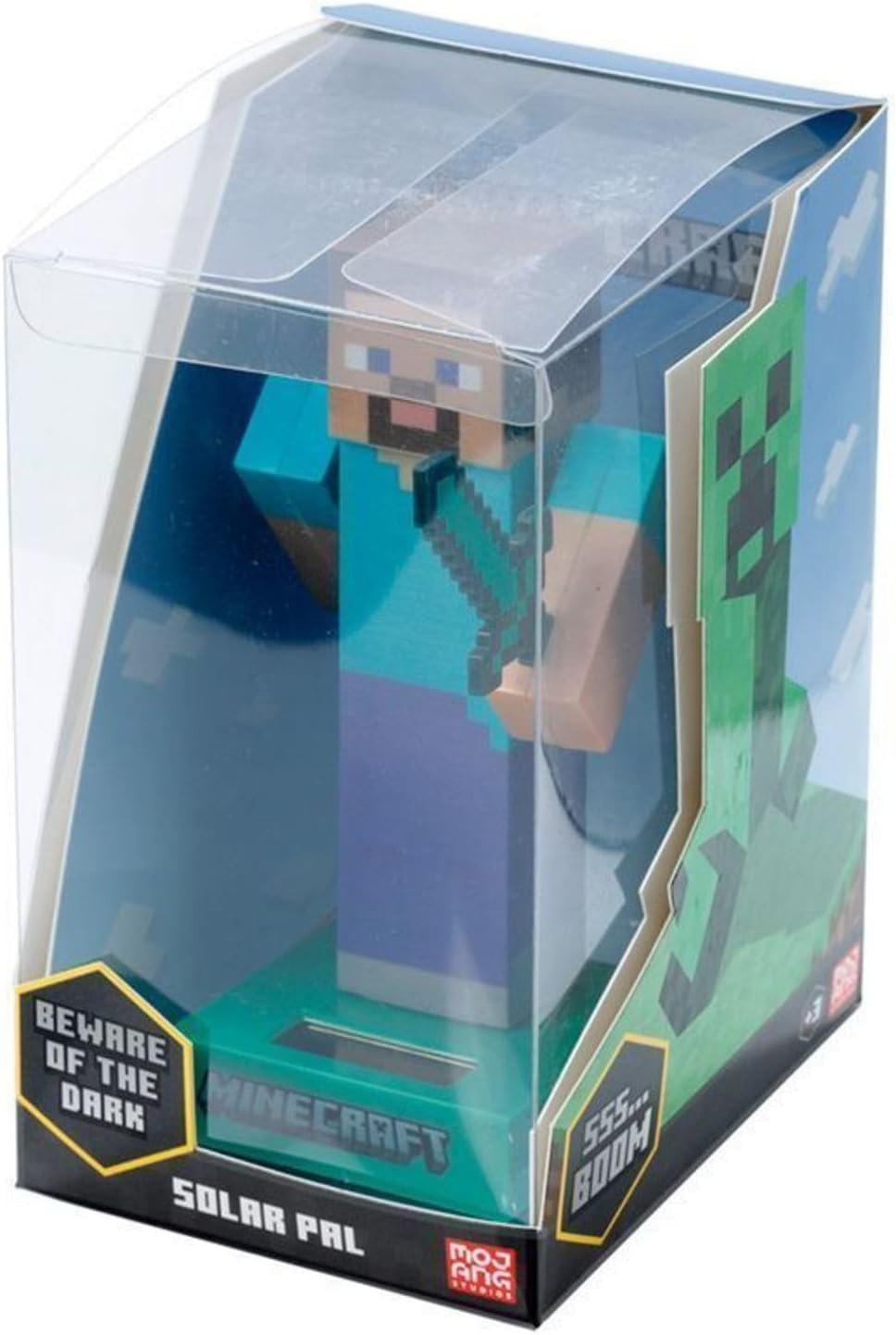 Puckator FF139 Steve Minecraft Solar Pal, Multi-Colour image number 5