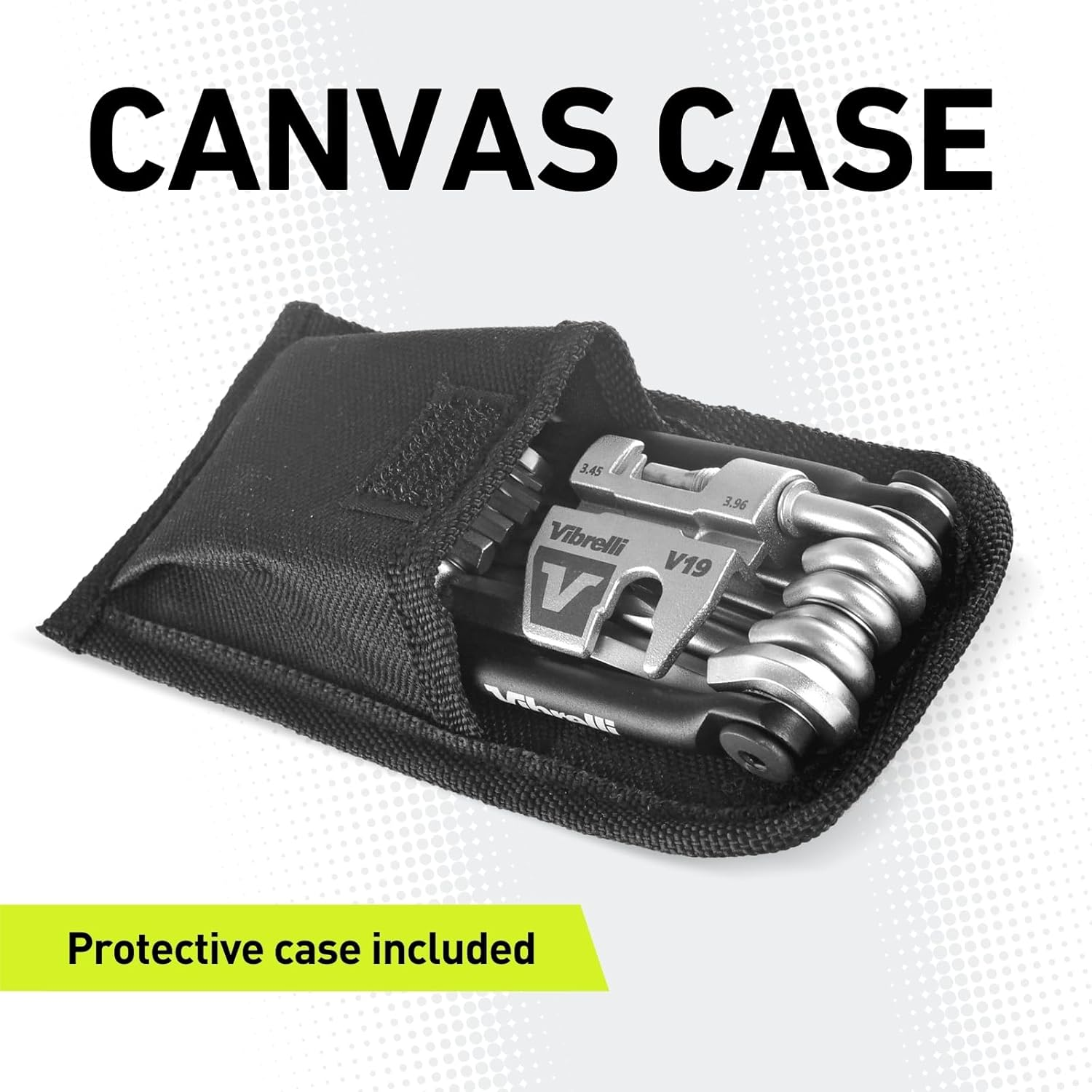 Vibrelli V19 Bike Multitool - 19 Tools - Carry Case - Glueless Puncture Kit - Bicycle Multi Tool image number 1