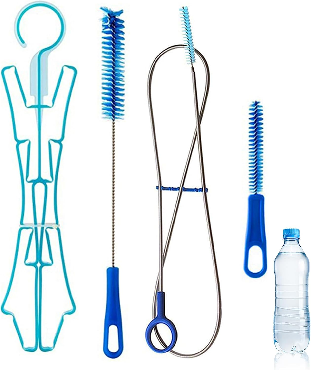 Generico Water Bag Cleaning Kit, Water Tank Cleaning Kit &ndash; Water Bottle Set for Cycling Tanks, Picnic Water Bag Tools