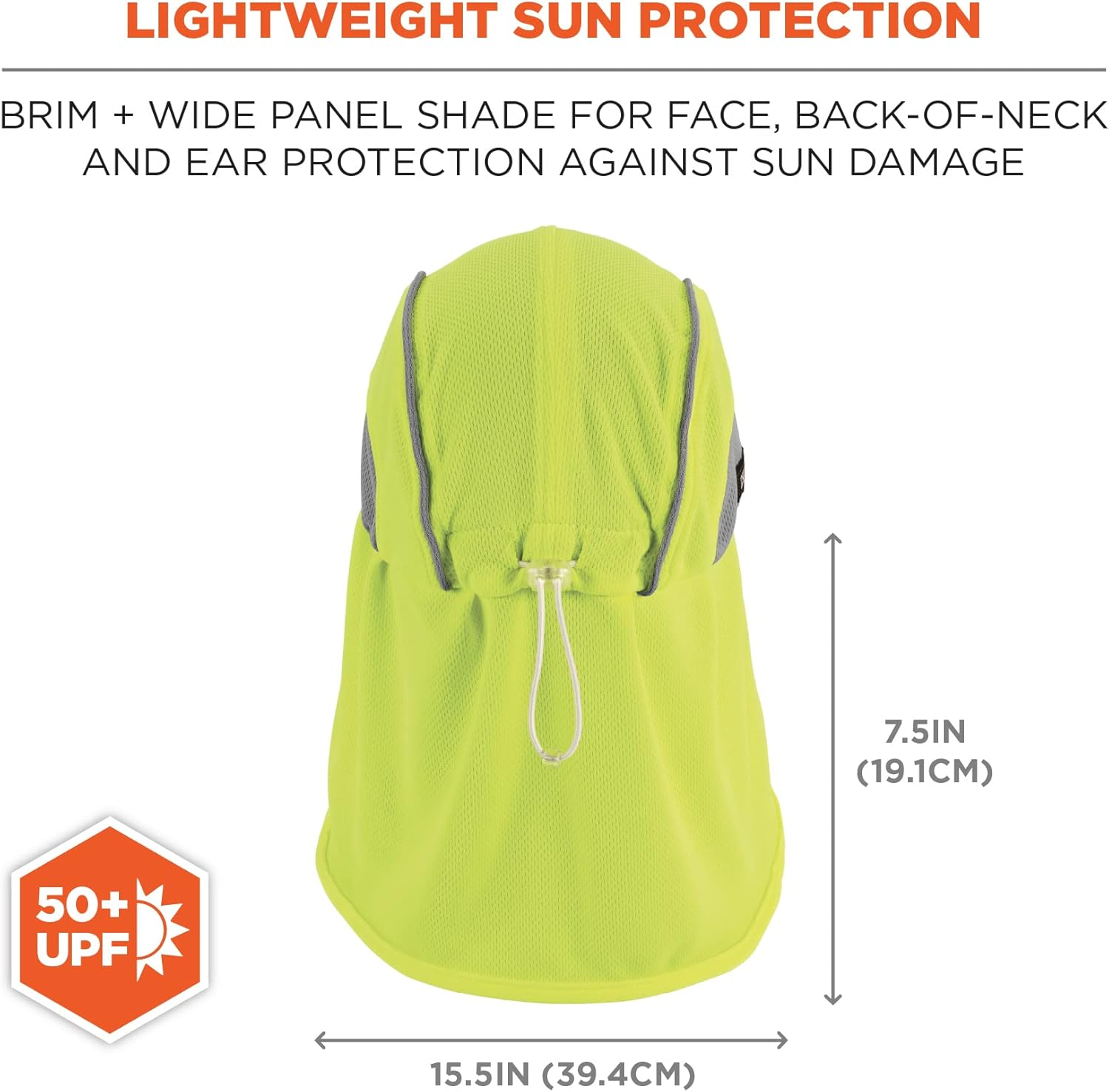 Ergodyne Chill Its 6650 Baseball Cap - Lime image number 3