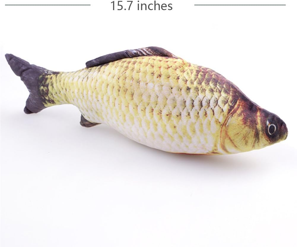 Petdream Pets Toy Catnip Toy Interactive Toy Fish for Cat