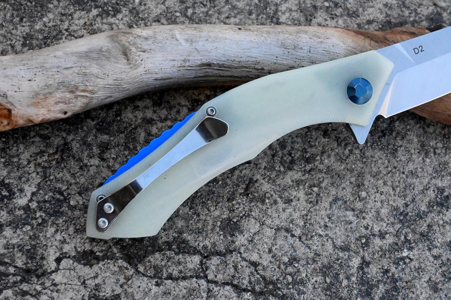 EDC Pocket Knife-Pocket Knife-G10 Handle-D2 Steel-Folding Knife for Edc-Everyday Carry Knife for Men Women-Indoor Outdoor Gift