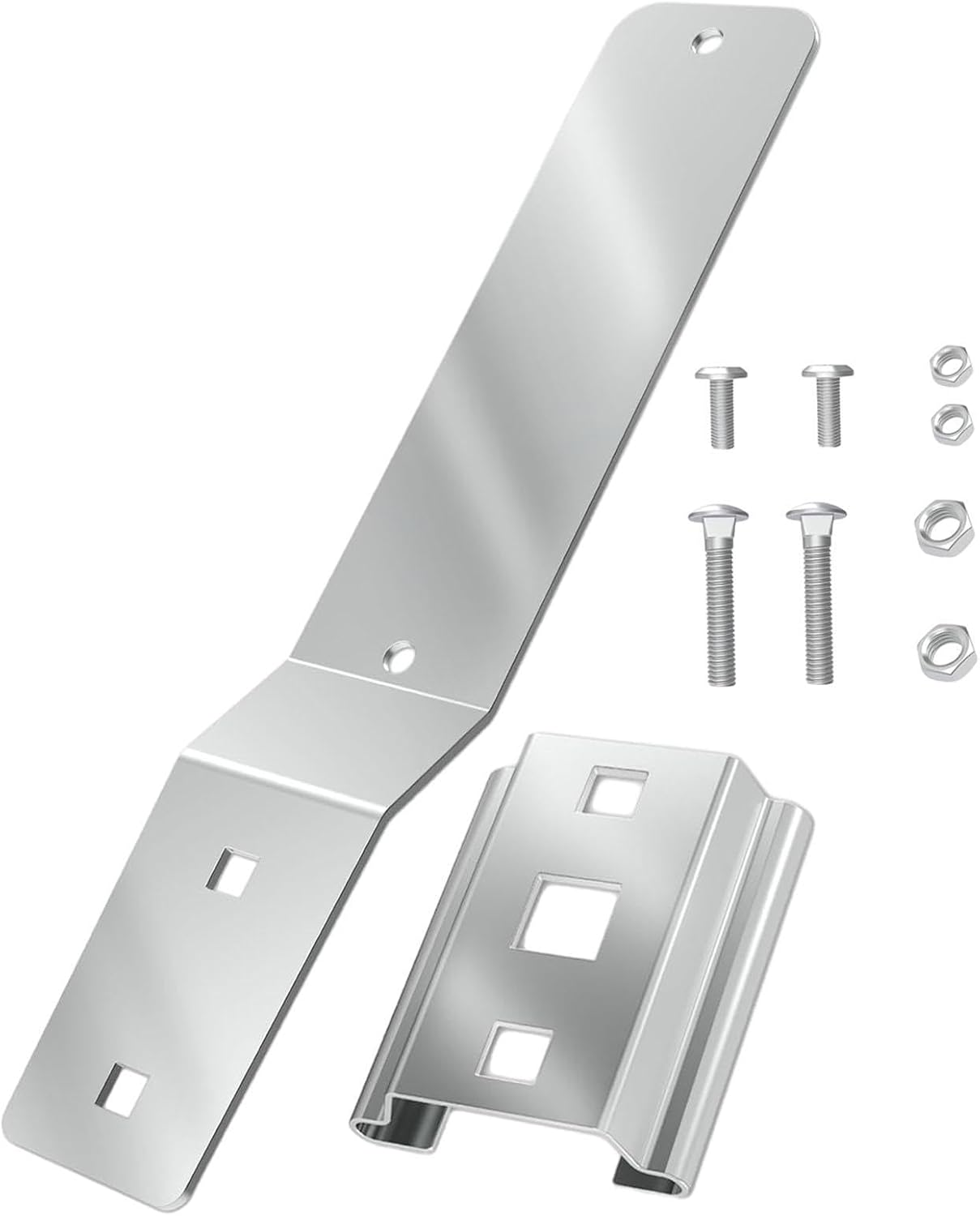 Vehicle Slow Moving Sign Mount Bracket with Bolts and Nuts Street Sign Bracket Installation Stand for Farm Vehicles Tractors image number 4