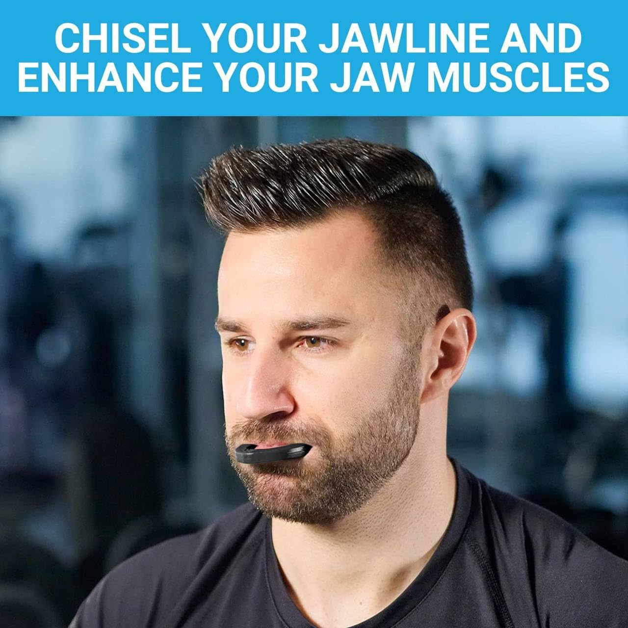 Tilcare Jawline Exerciser - Jaw Exerciser for Men and Women - Face Slimmer - Elite Level 70Lb
