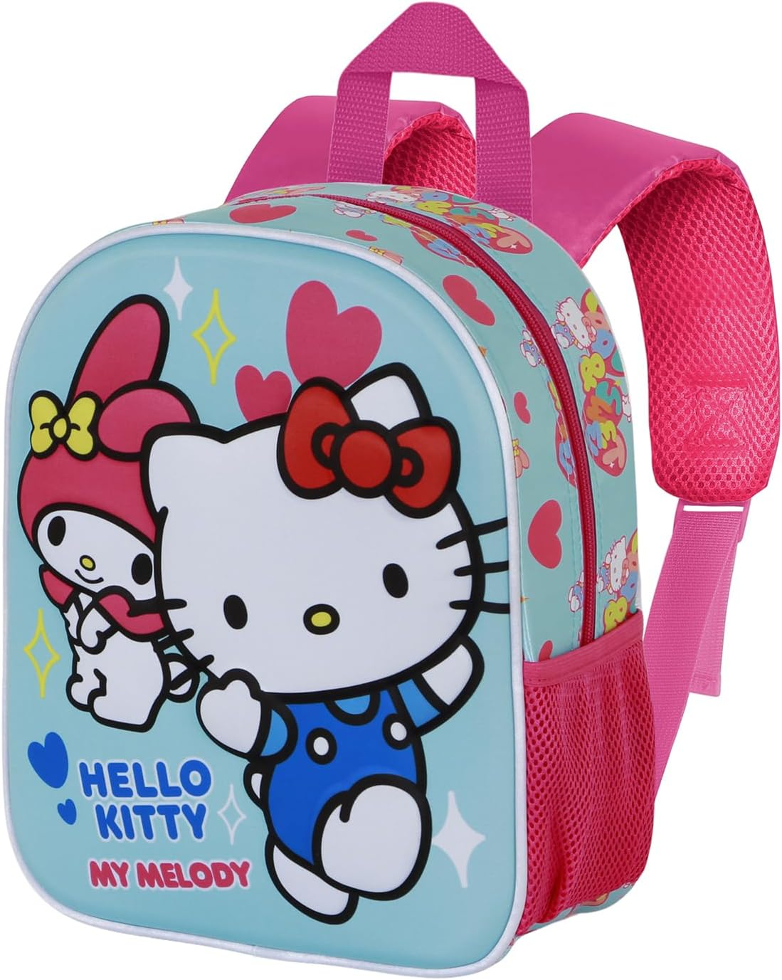 Karactermania Unisex Kids Elite 3D Backpack Sanrio Elite 3D Backpack Sanrio (Pack of 1)