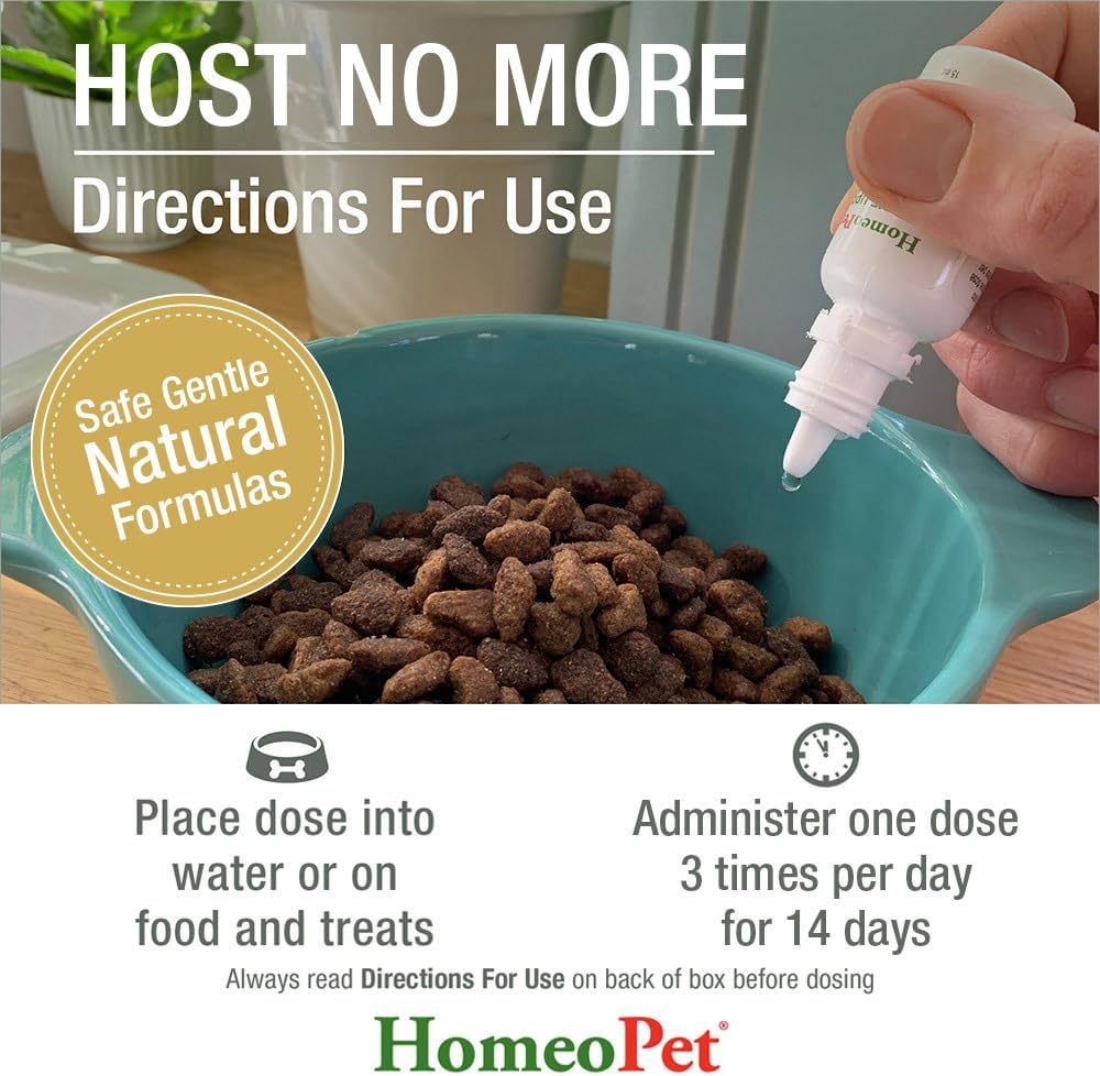 Homeopet Australia Host No More (WRM Clear in the USA) image number 1