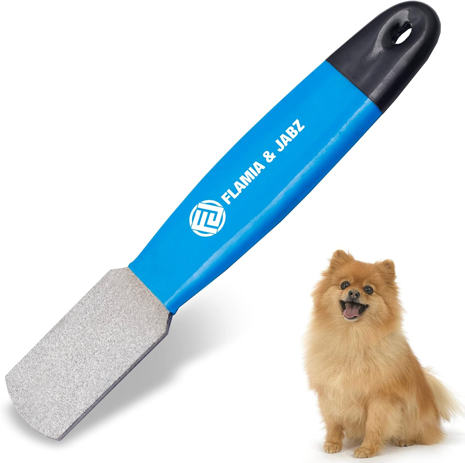 Stripping Metal Stone Diamond Edged for Dogs, Cats & Pets with Plastic Grip (2 Piece Pack of Coarse & Fine) image number 2