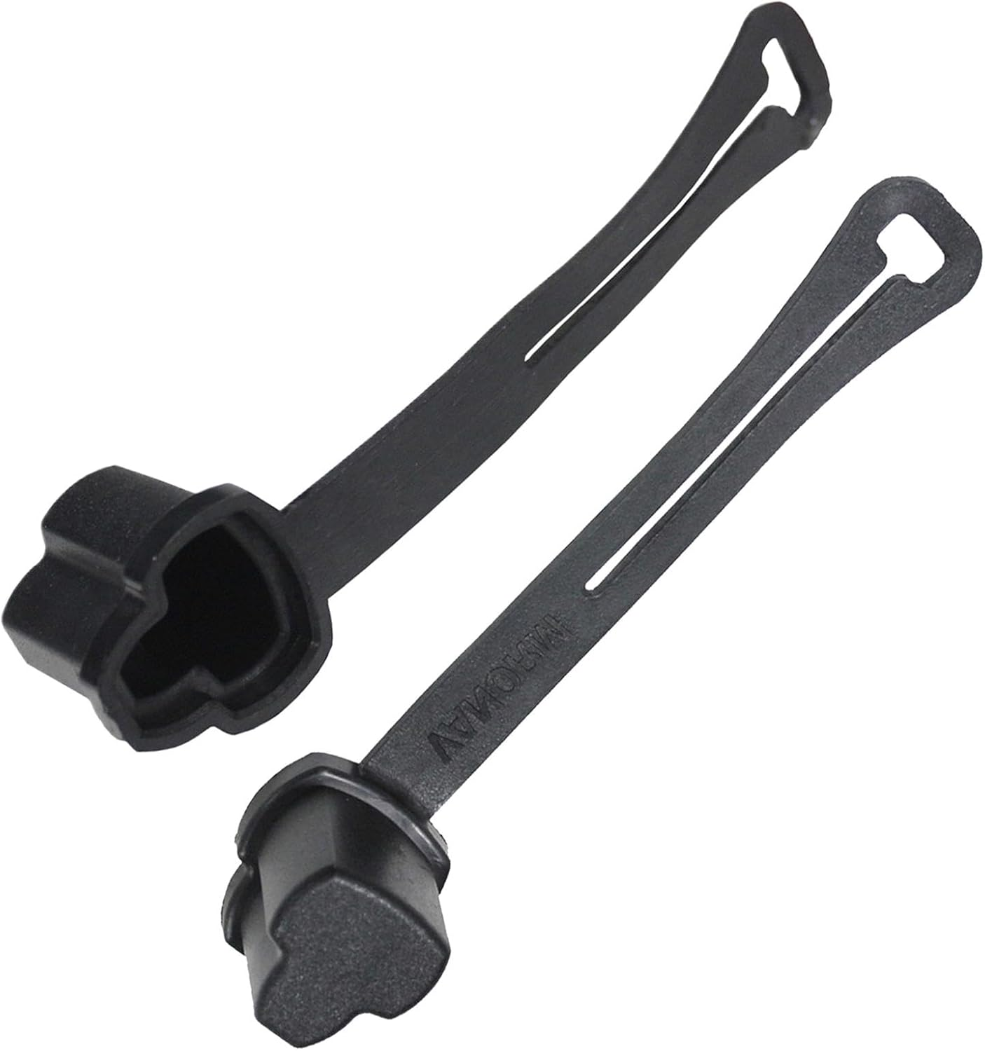 Extension Cord Connector Cover,3 Prong Plug Protector Cover - 2X Weatherproof Safety Caps, Replacement Parts for Extension Cord End image number 2