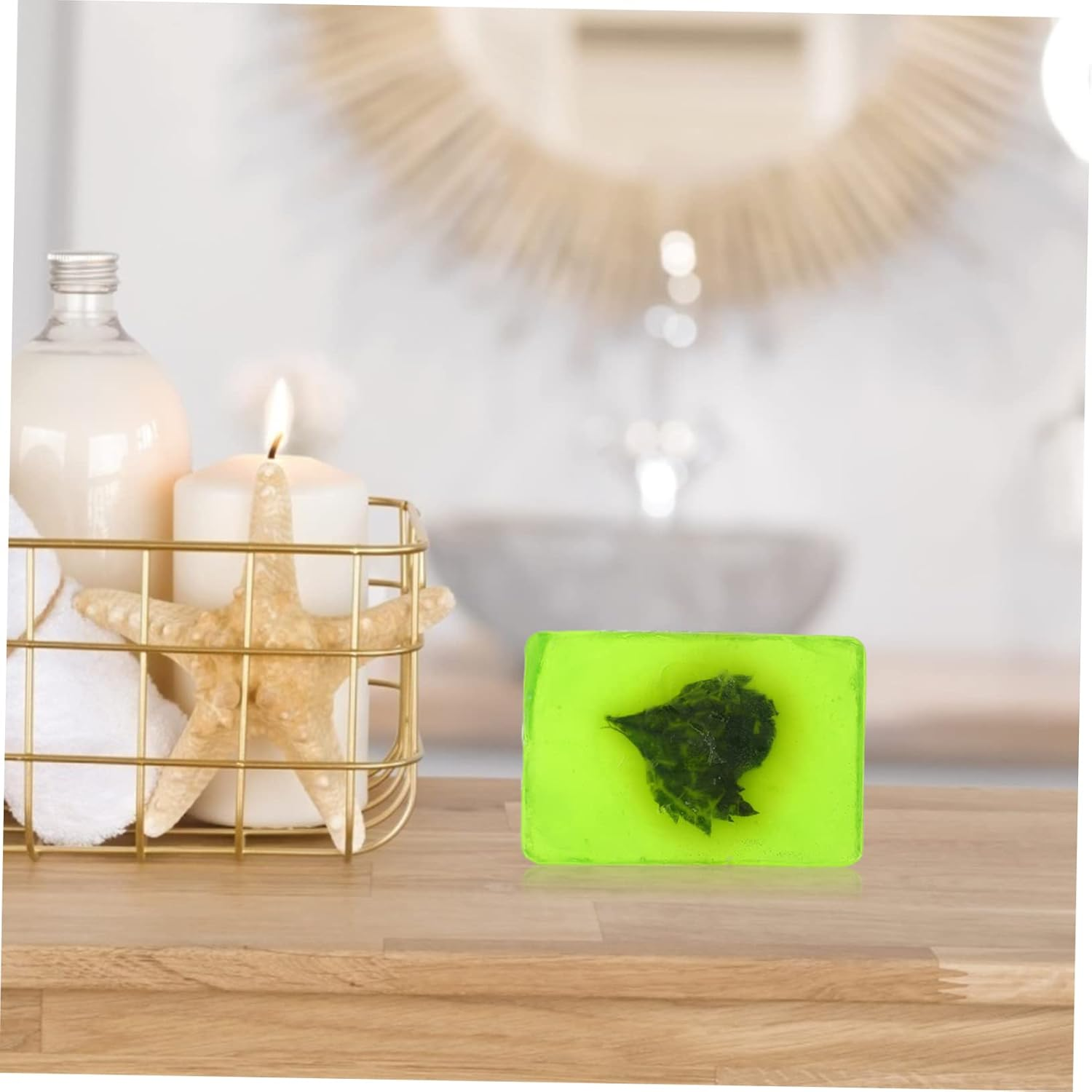 Ipetboom 2Pcs Handmade Gentle Cleanser Face Soap Essential Oil Botany Oil Soaps Foaming Cleansing Gentle for Sensitive Skin