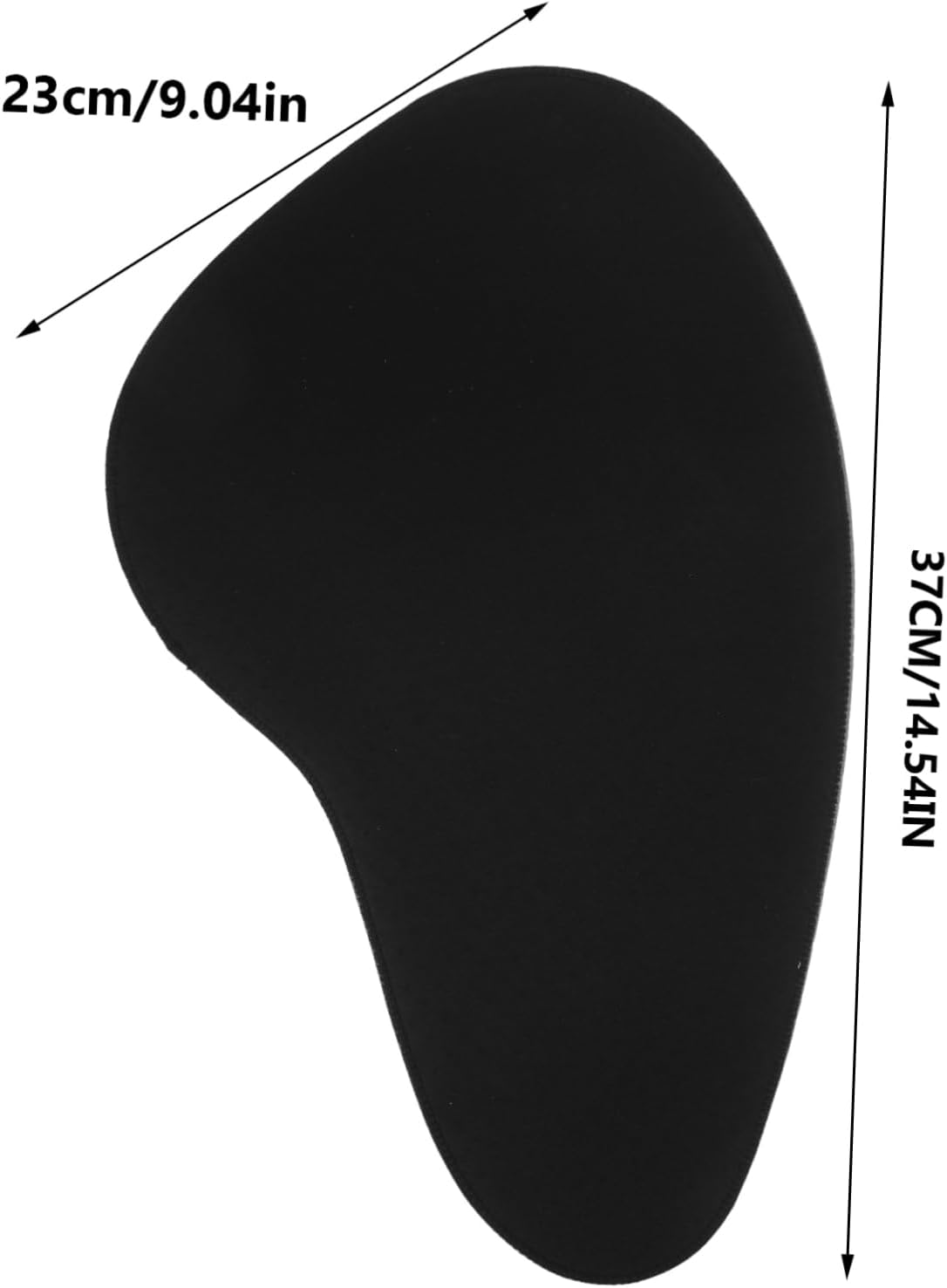 Butt-Lift Underwear Pads Hip Pads for Women Shaping High Waist Thick Sponge Inserts Postpartum Black image number 2