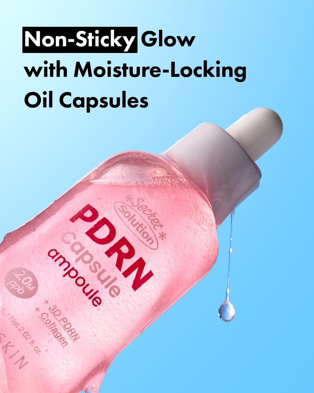 It'S SKIN Secret Solution PDRN Capsule Ampoule 2.02 Fl Oz, Hydrating & Firming Serum with Triple PDRN & Low Molecular Collagen, Moisturizing and Strengthening for Skin, Korean Skincare image number 6