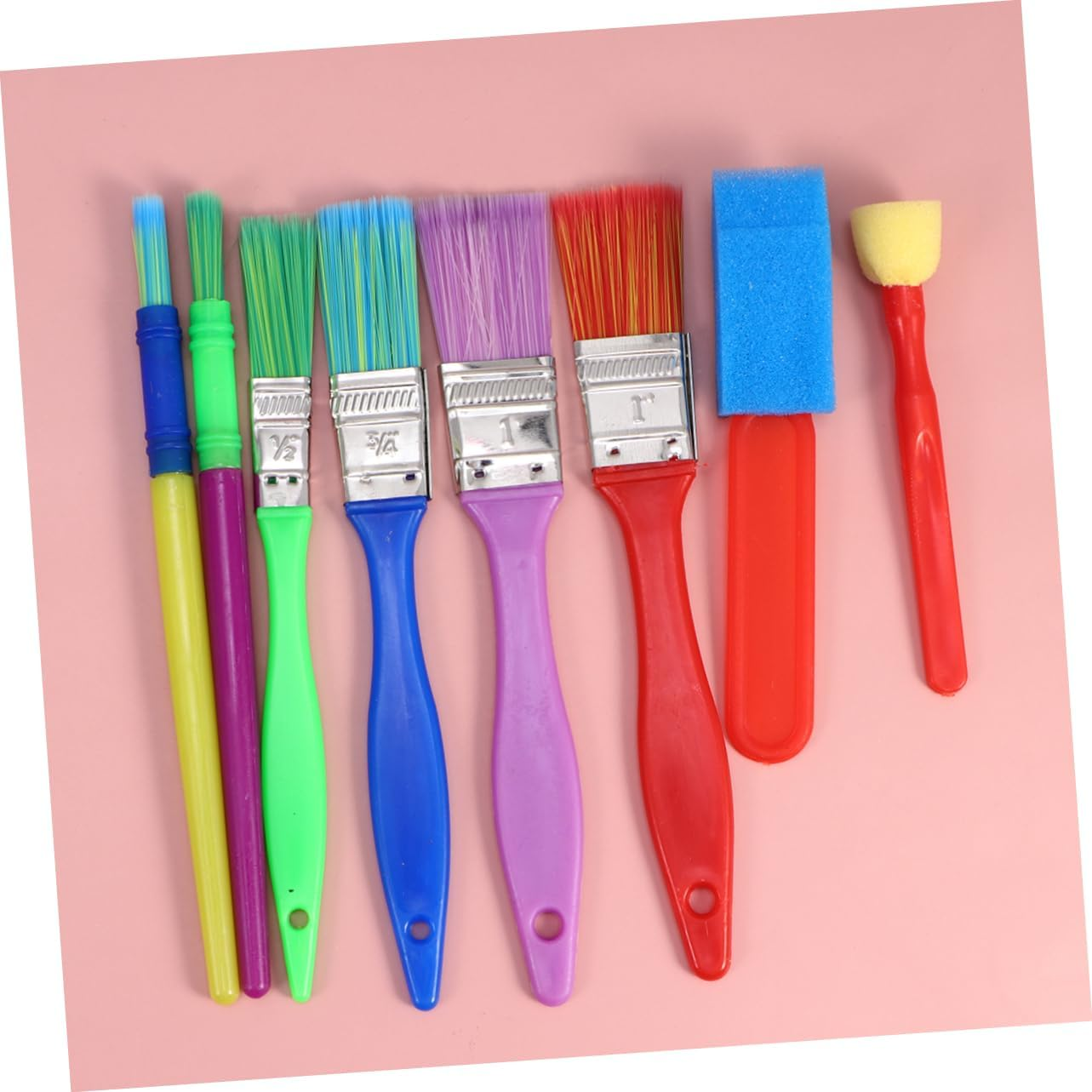 Totority 21Pcs Set Handle Paint Brush round Paint Brush Facial Tool Painting Tools for Imagination Kids Painting Tools Kids Suit Kids Paint Brush Tools for Kids Child Graffiti the Pen