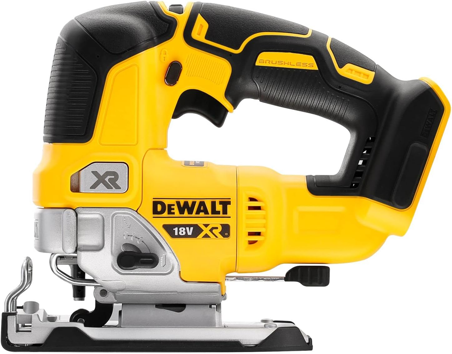 Dewalt DCS334N-XJ 18V XR Li-Ion Cordless Brushless Top Handle Jigsaw - Skin Only image number 4