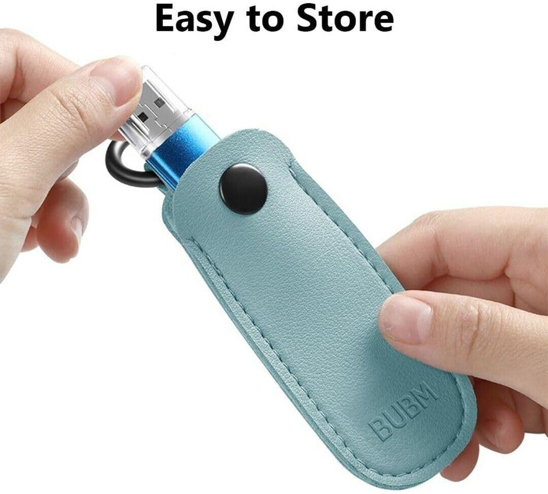 BOOC Mini USB Bag with Key Ring, Protective Cover for Mini USB (Dark Blue) image number 5