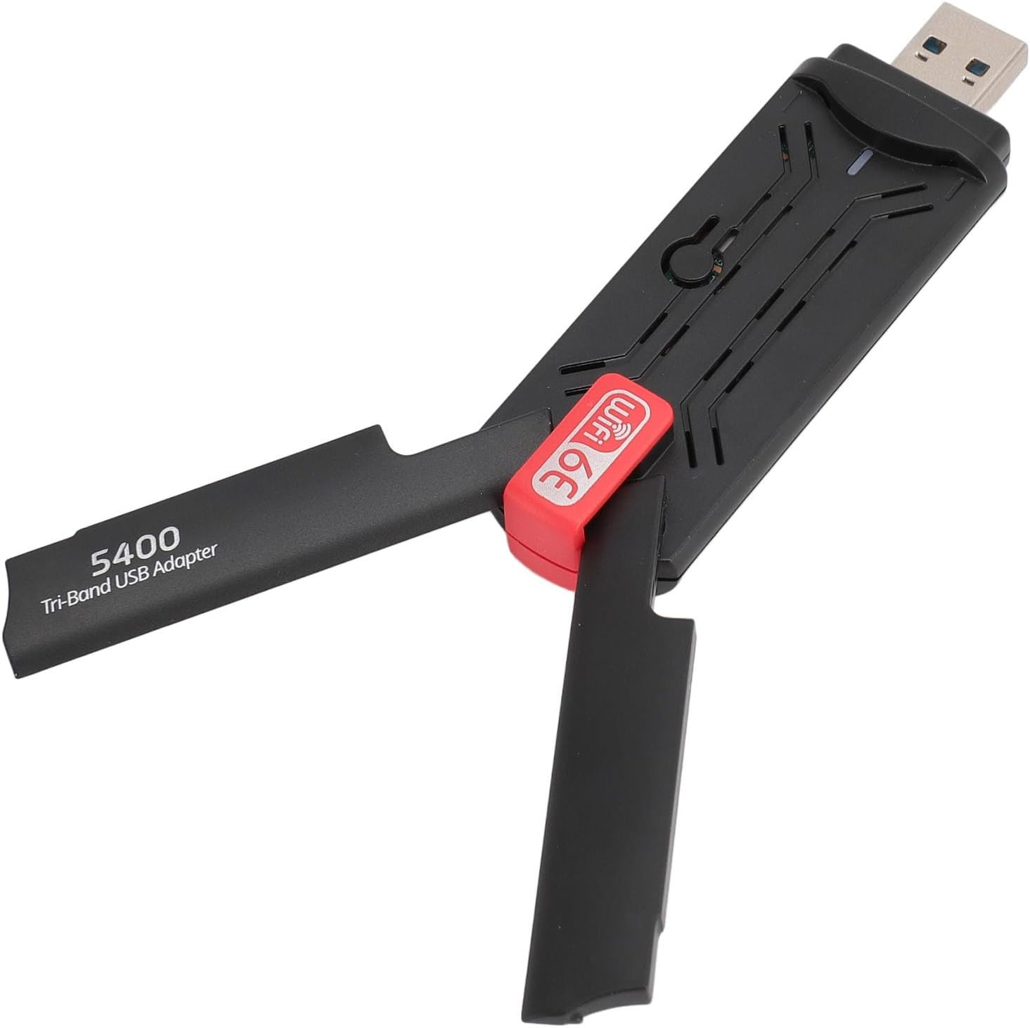 USB Wifi 6E Adapter, 5400Mbps, Tri-Band 2.4G/5G/6G, USB 3.0, for Desktop/Laptop image number 6