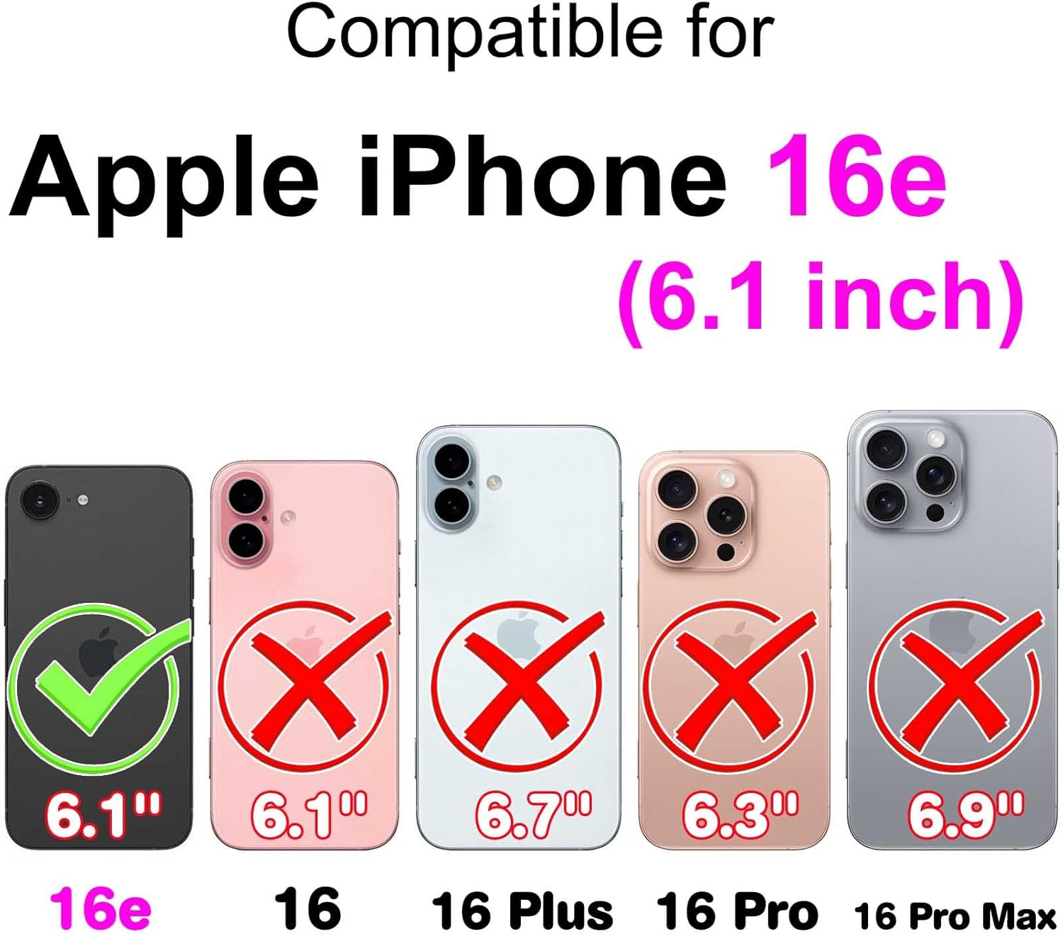 Mobile Phone Case for Iphone 16E Cases Premium Leather Case Foldable Wallet Magnetic Card Slot Stand Function Protective Case Compatible with Iphone 16E Cover, Flower - Pic: Animal image number 4