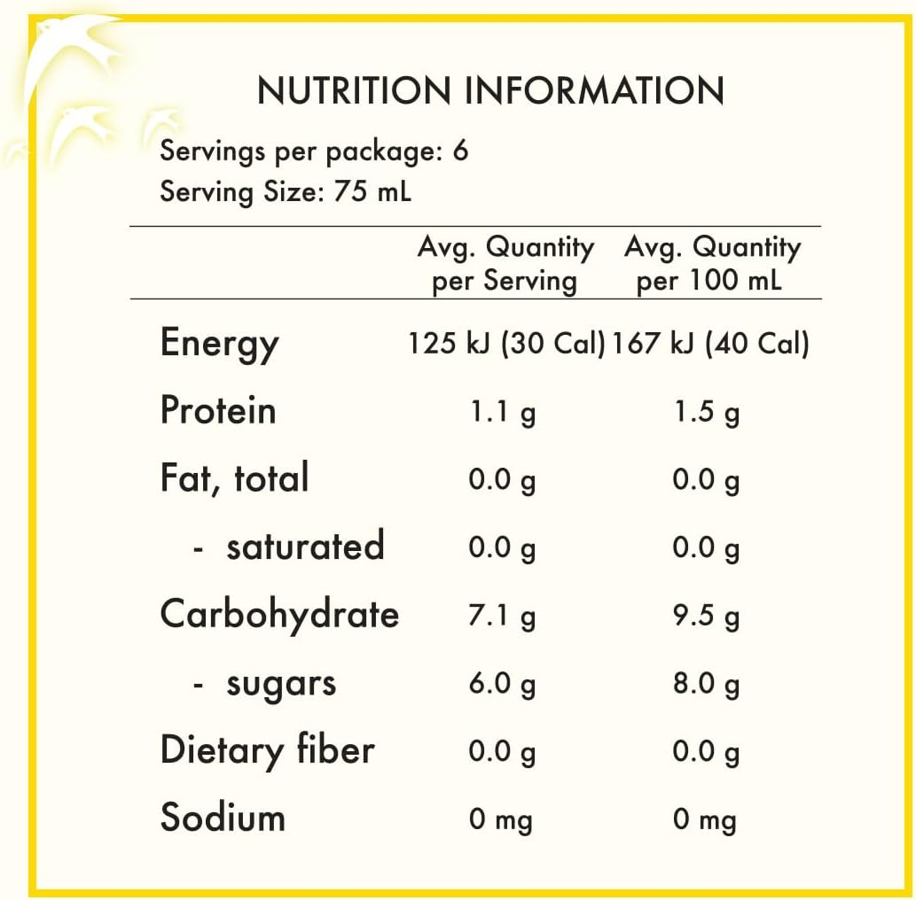 Golden Nest Gift Pack Premium Bird&rsquo;S Nest Soup - 6 Bottles X 75Ml (2.5 Oz.) (Original) image number 1