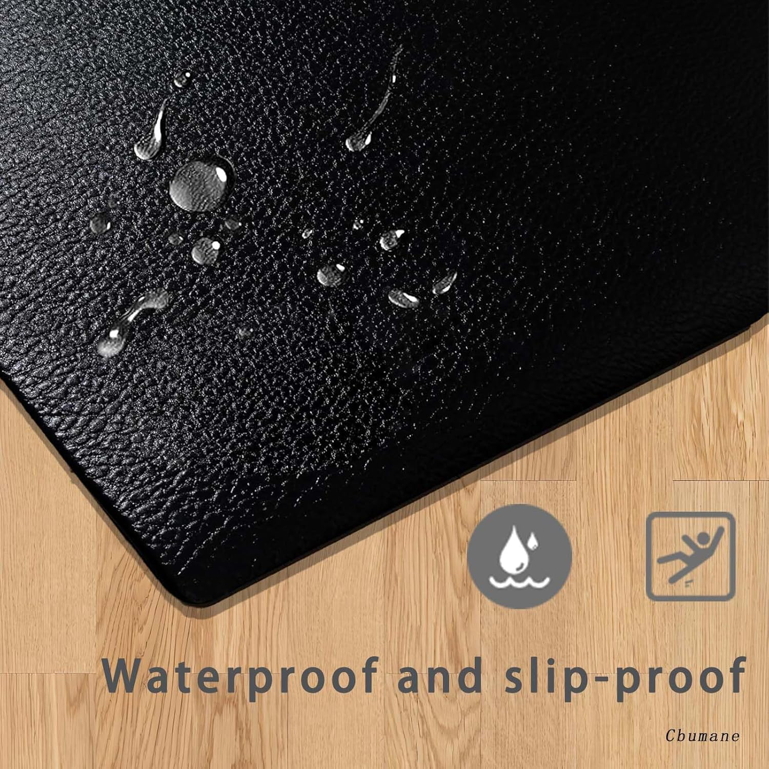 Exercise Equipment Mat | Bike Trainer Elliptical Treadmill Mat | Walking Pad Treadmill | 55L*27W*0.23Th | Bike Mat Indoor | Stationary Bike Mat | Exercise Gym Pad Floor