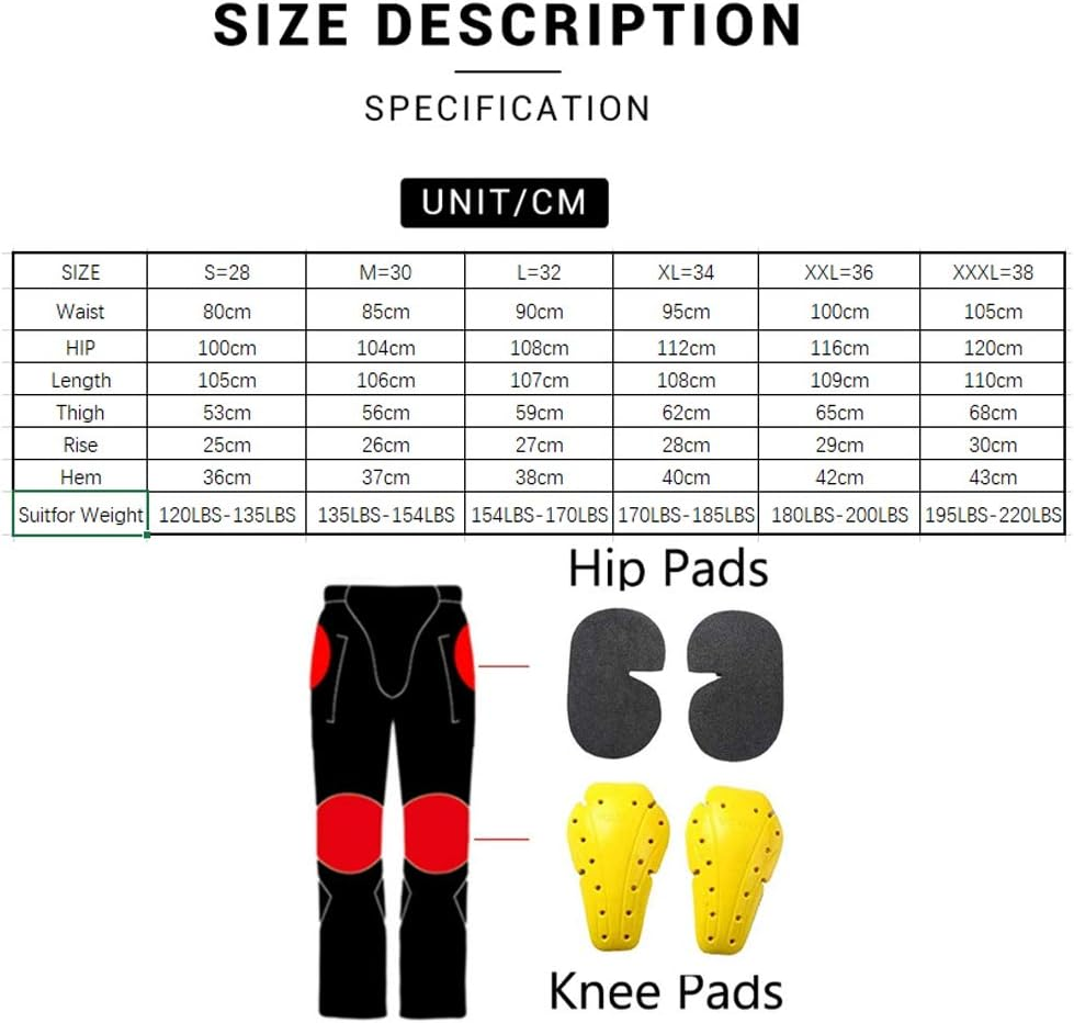 Men Motorcycle Riding Pants Denim Jeans with Protect Pads Equipment image number 4