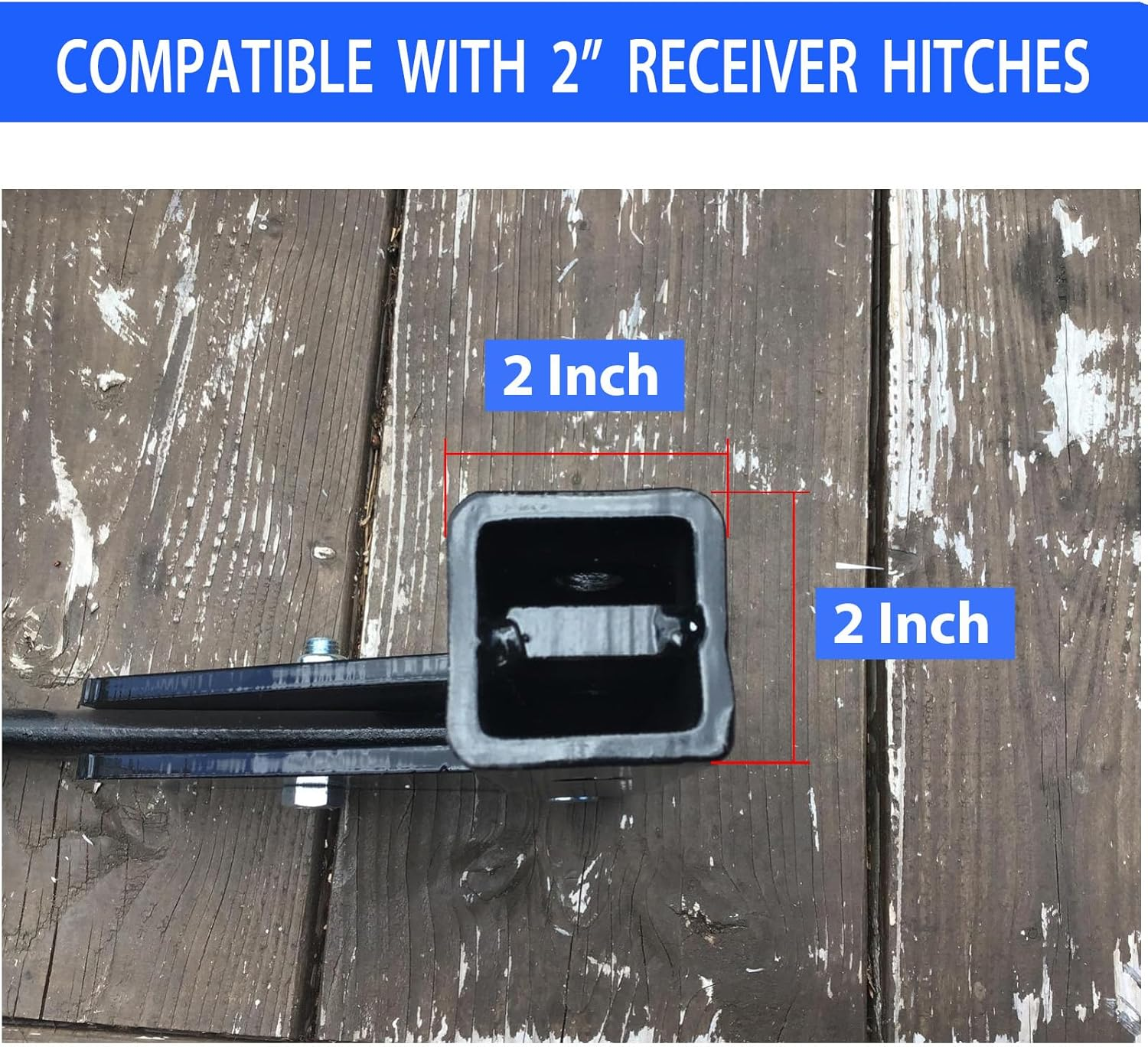 Hitch Mounted Trencher, Hitch Lawn Ripper for ATV/UTV Tractor, Adjustable 16" Trenching Shank Plow, Fits Heavy Duty Subsoiler, Tractor Plow, 3 Point Hitch image number 6