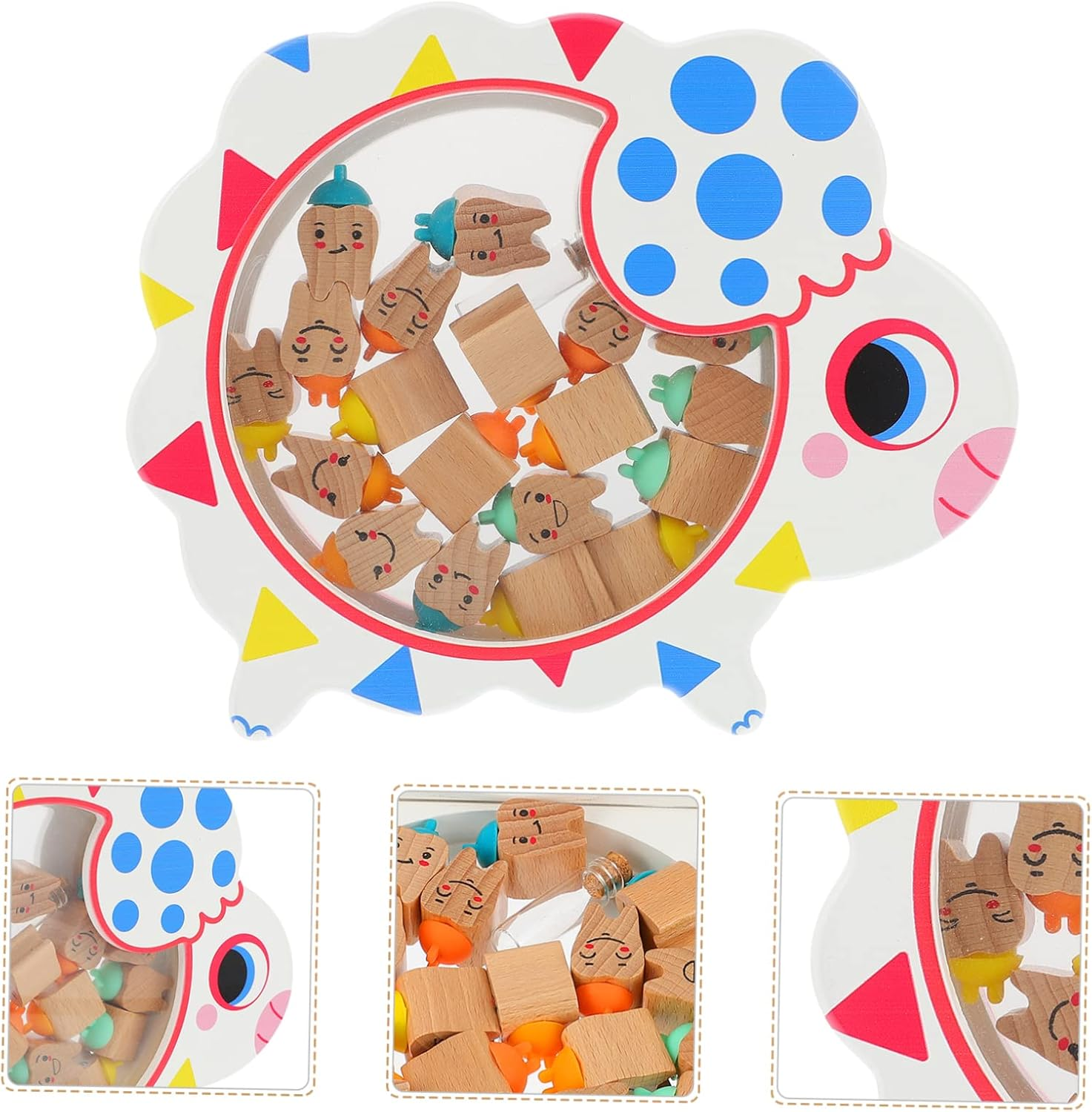 20Pcs Teeth Container with Lanugo Storage Case Keepsake Box for Newborn Items for Boys Smooth Surface Safe Design for Little Hands image number 5