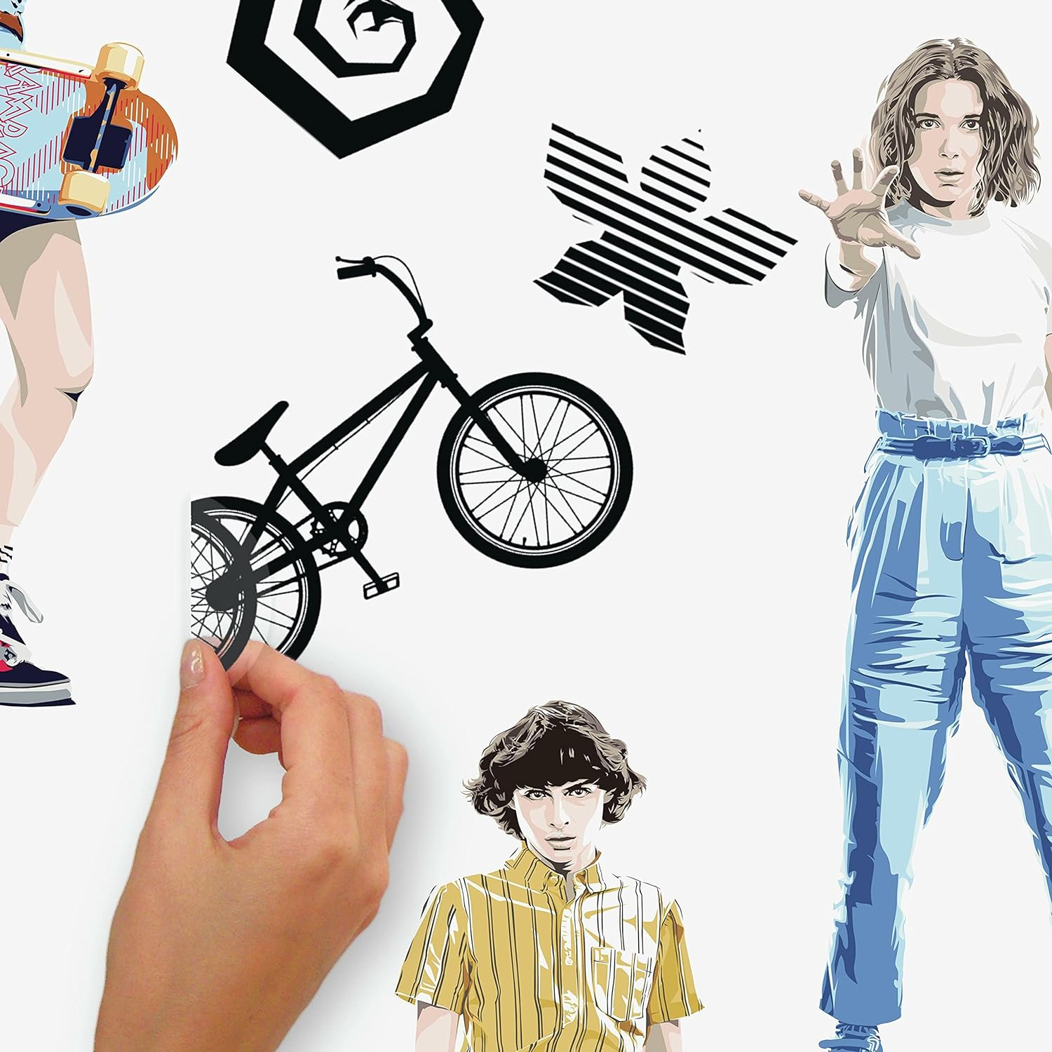 Roommates RMK4675SCS Stranger Things Peel and Stick Wall Decals