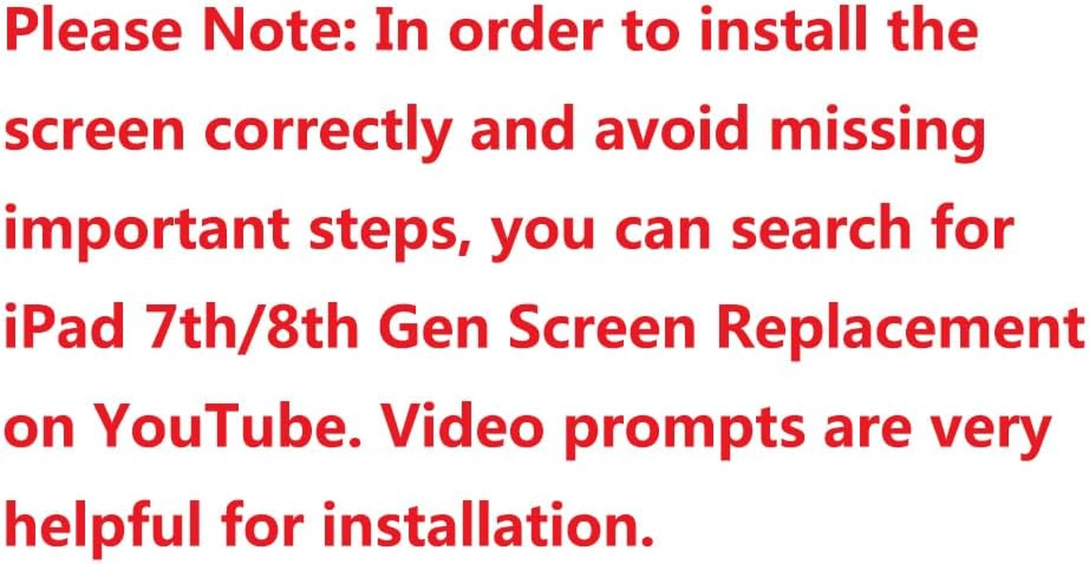 Touch Screen Replacement [2 Pack] VDASO for Ipad 7 7Th/8 8Th Gen Digitizer 2019/2020 10.2 Inch,For 7Th 8Th Generation A2197 A2198 A2200, A2270 A2428 A2429 A2430 with Home Button,Camera Bracket (Black) image number 1