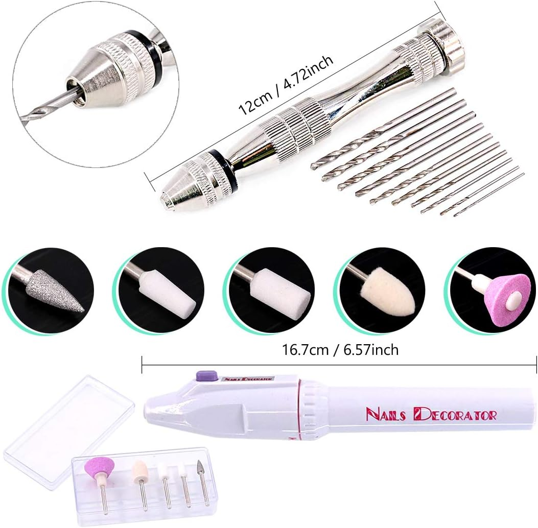 Swpeet 55Pcs Gundam Modeler Basic Tools with Duty Plastic Container, Professional Gundam Model Tools Kit Perfect for Model Kit Building Beginner Hobby Model Assemble Building(Gundam Kit - 11) image number 2