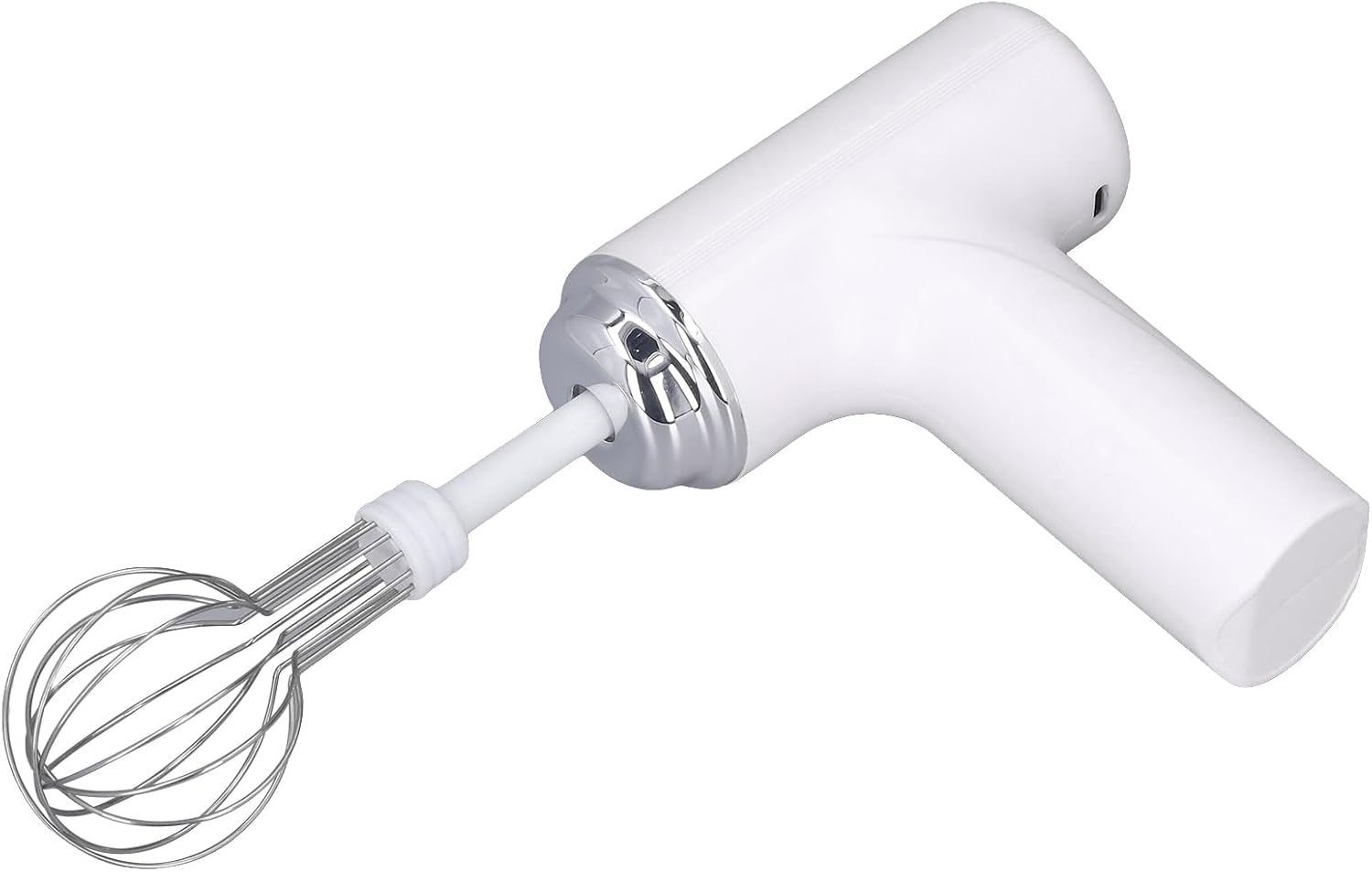 Handheld Electric Mixer, Electric Egg Beater, Foam Maker, Electric Kitchen Mixer, Cordless Electric Egg Beater, Rechargeable Kitchen Mixer for Cream, Egg Liquid, Jam, Butter
