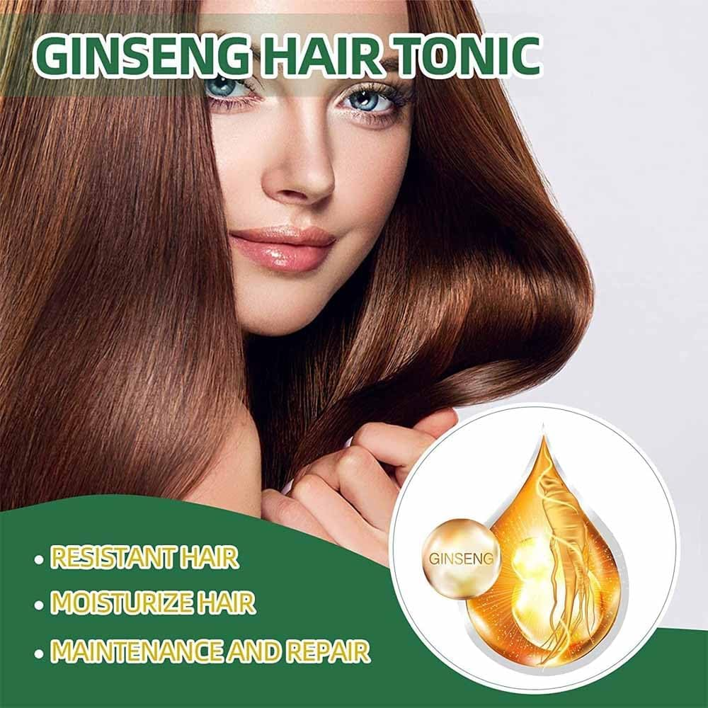 Red Ginseng Hair Growth Spray,Hair Growth Spray Natural Herbs Ginseng,Ginger Spray Serum for Women & Men (2Pcs) - 2Pcs image number 4