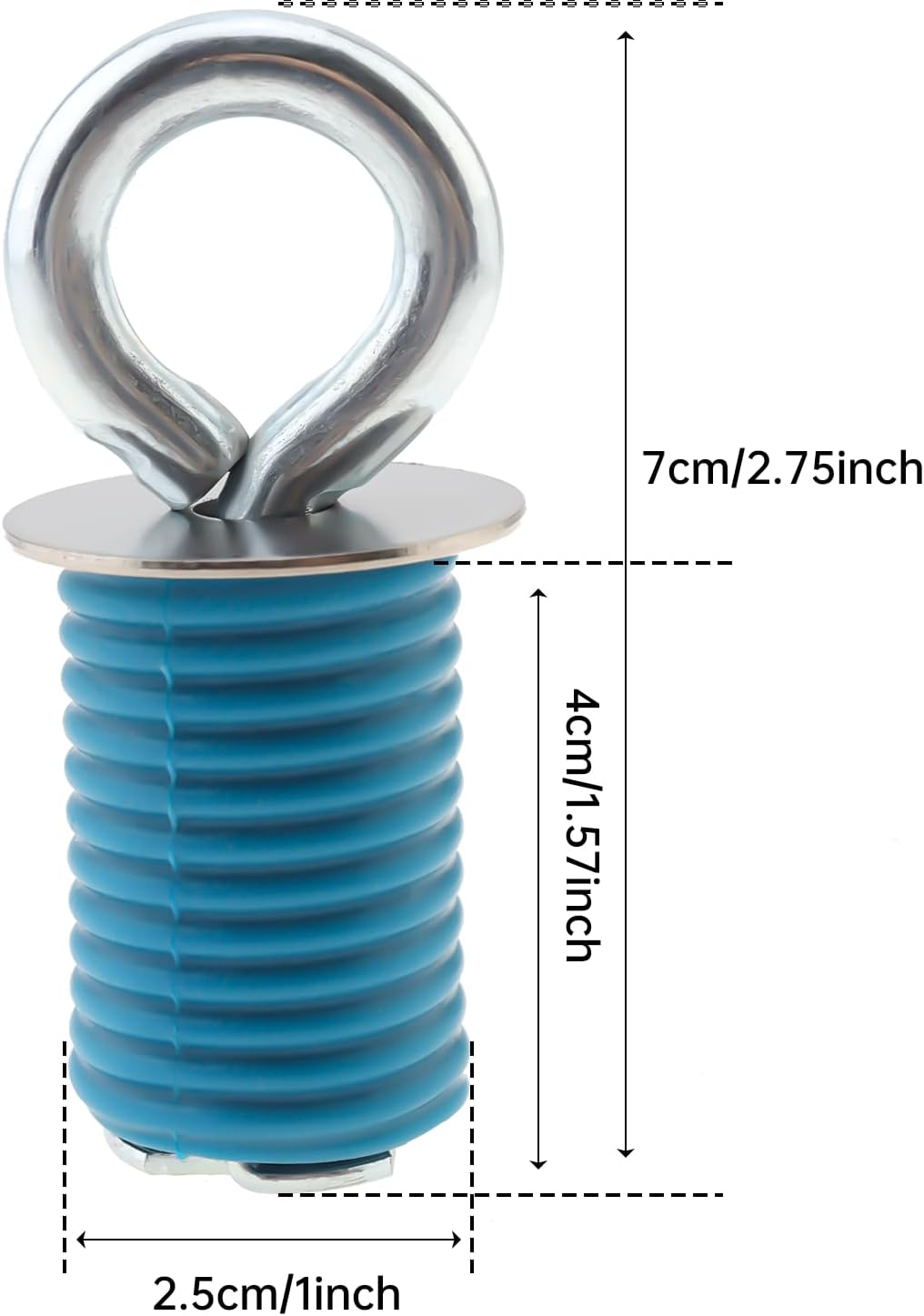 Windance ATV UTV Tie down Anchor, Stainless Steel Tie down Anchor Fit for Polaris RZR Sportsman 90 110 300 350 335 400 500 550 570 700 800 850, Sturdy Lock and Ride Bed Anchor image number 4