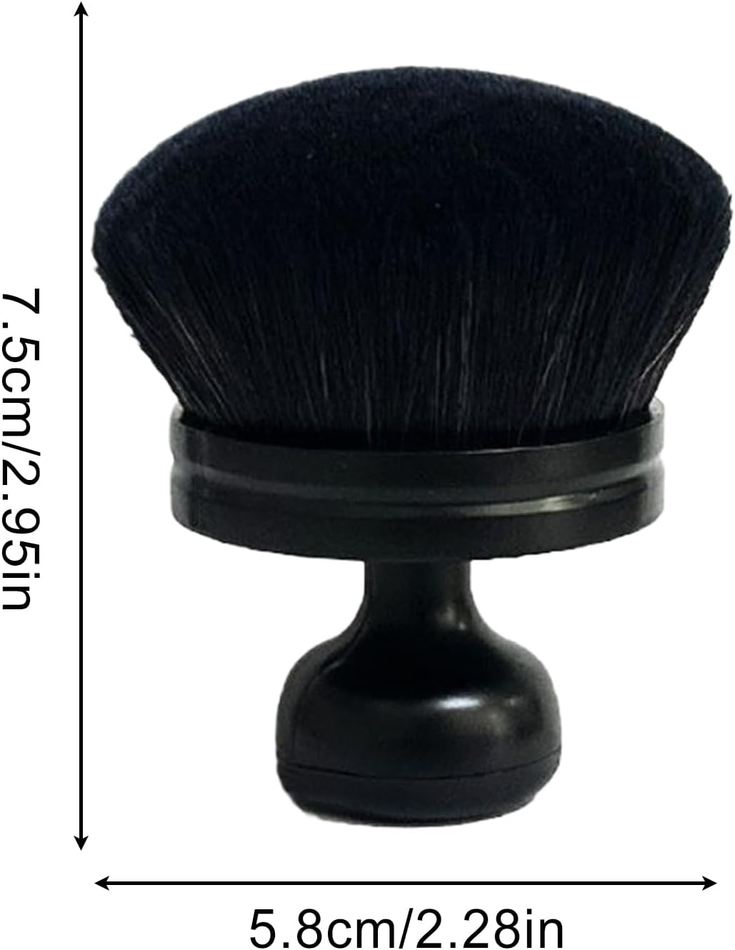 Bronzer Brush - Tan Brush,Large Soft Bristles Blending Tool for Professional Makeup Routine and Sunscreen Application image number 1