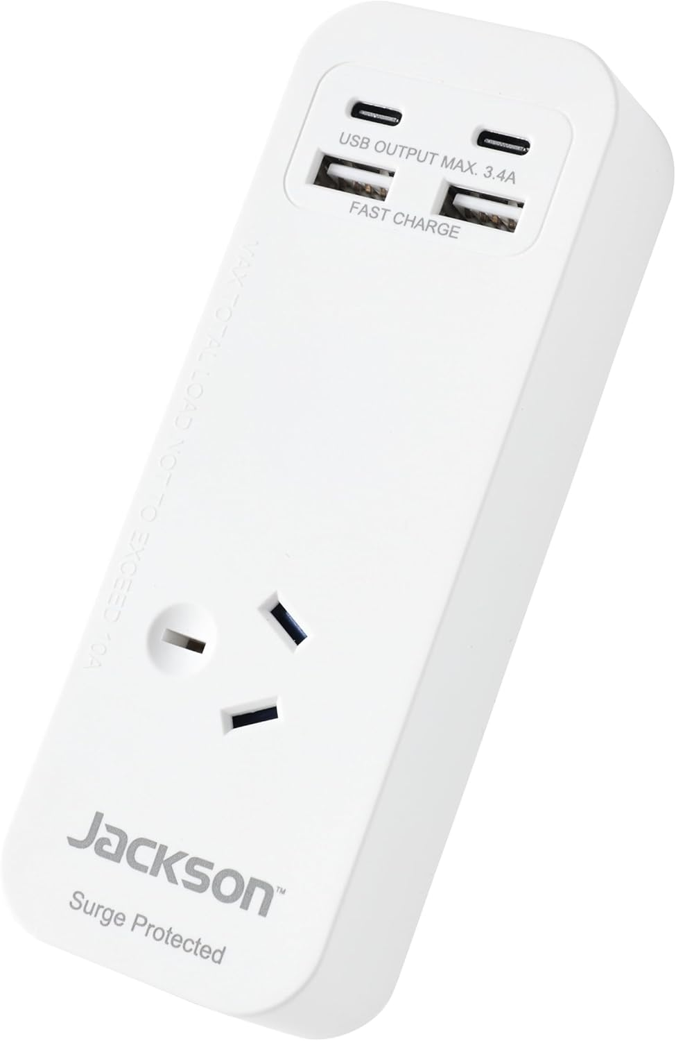 Jackson USB-A & USB-C Portable Powerboard, White image number 4