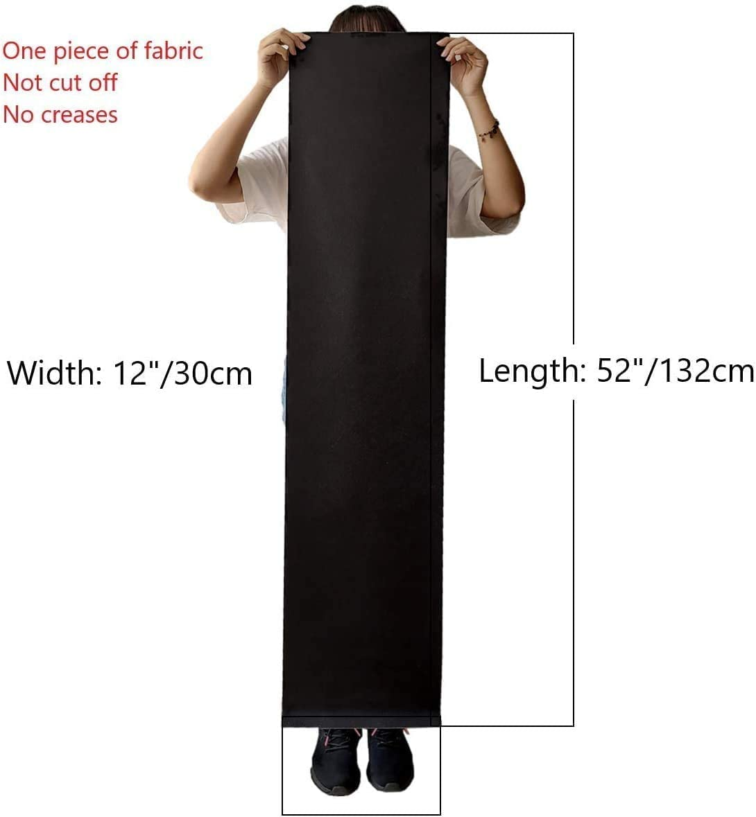 AUXIN 11.8" X 52"(30Cm X 132Cm) Tan Faux Leather Roll for Bows Earrings Handbag Wallet Purses Sewing Craft Making Handmade DIY Fabric image number 3