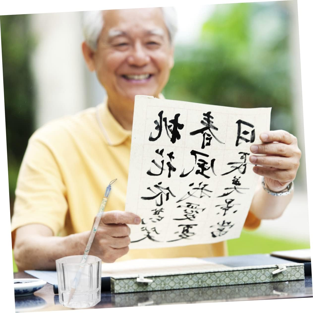 ELAYARD 8Pcs Glass Nail Art Cleaning Cup Durable Manicure Liquid Holder for Nail Pen Washing Thick Base for Stability Mixing and Cleaning image number 4