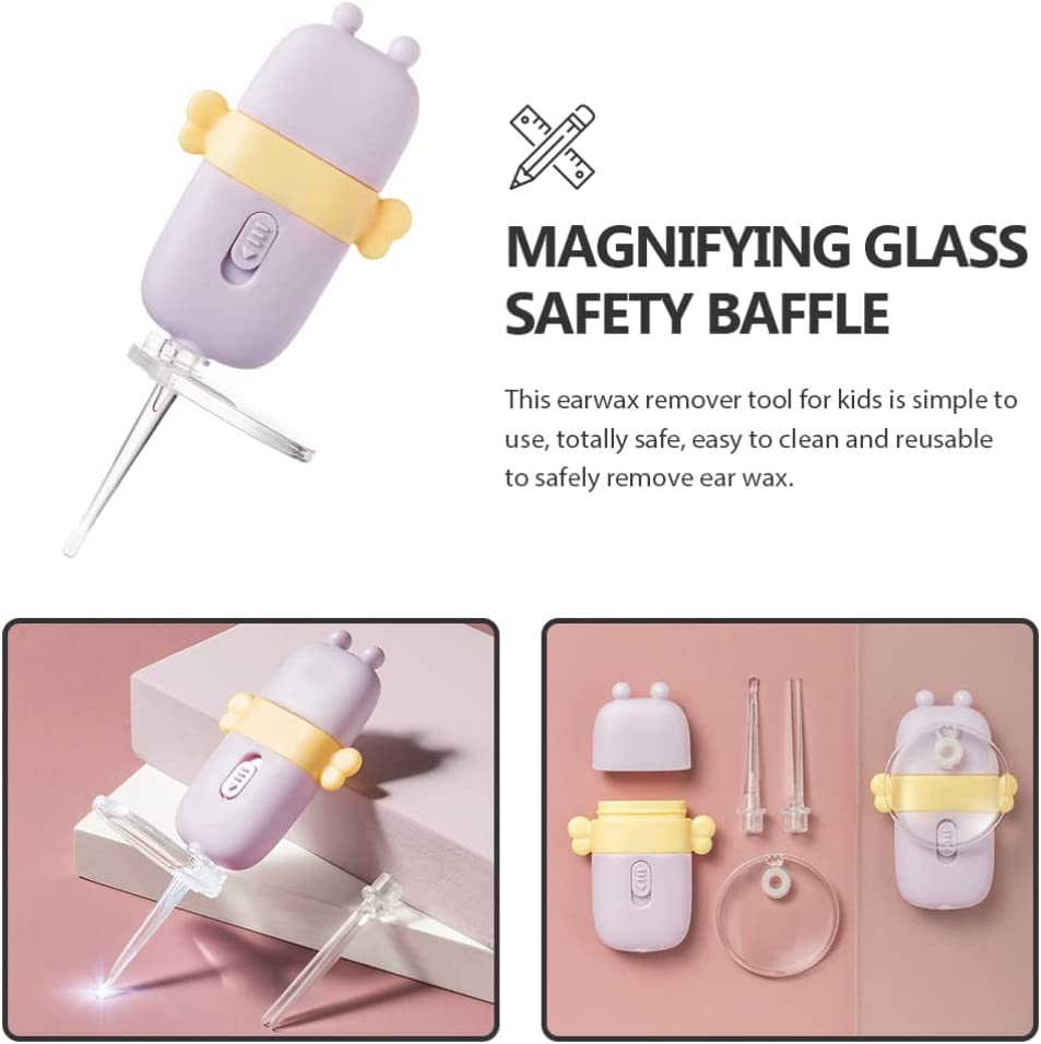 Toddmomy 1Pc Baby Ear Picker with Light Ear Cleaning Kit Ear Wax Removal for Babies image number 6