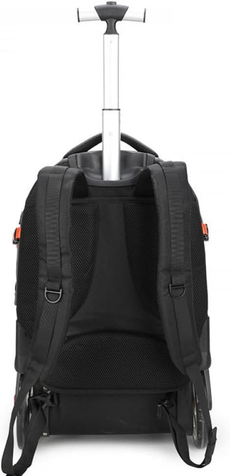Waterproof Backpack School Bags with Wheels, Travel-Friendly Large Rolling Laptop Backpack for Men Women, Freewheel Carry on Luggage Business Bag, Compact Trolley Suitcase Fit 17 Inch Notebook image number 5